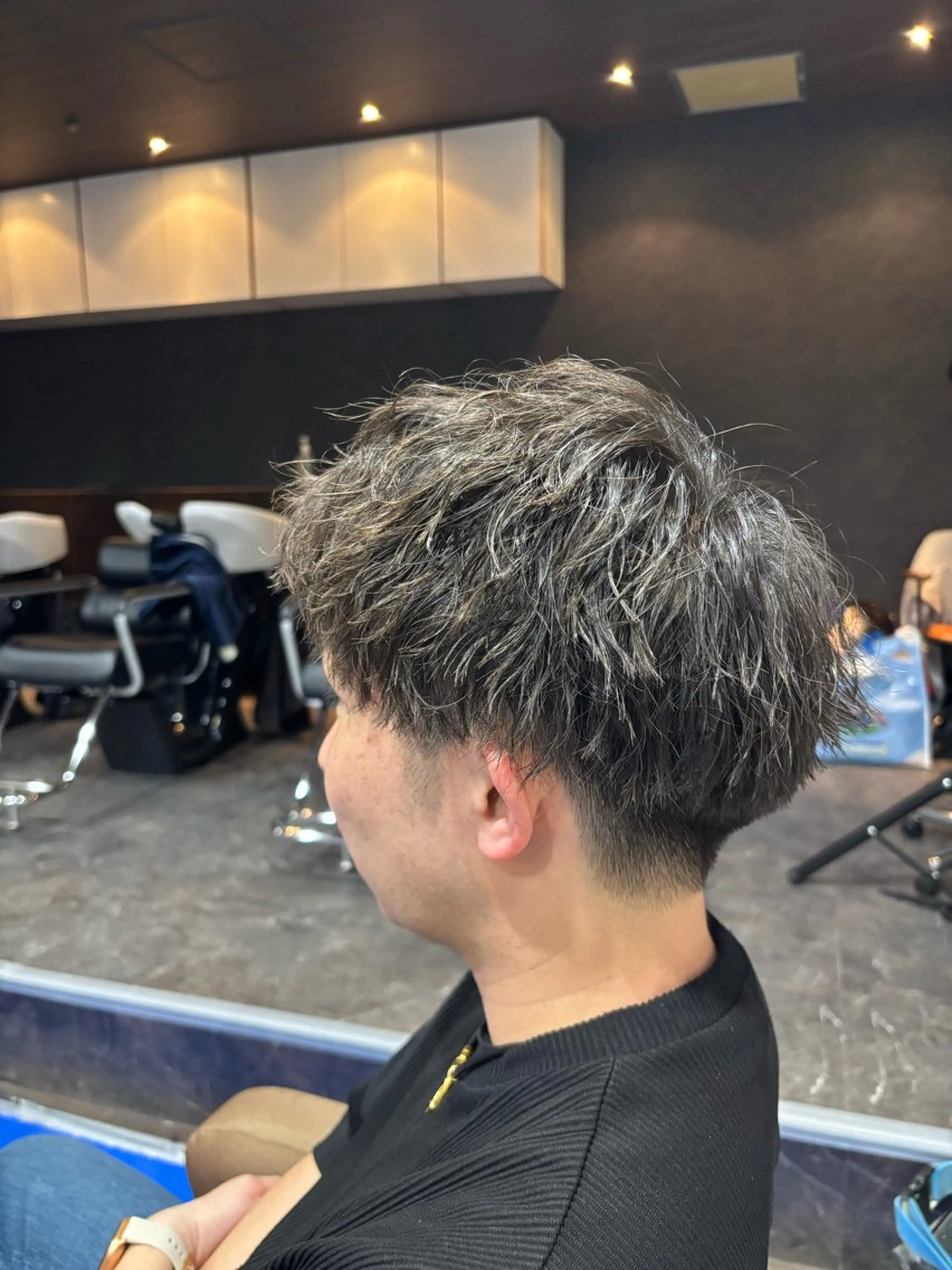 パーマ 🦁メンズモデル募集 🎧関瑠奈🛵のヘアスタイル