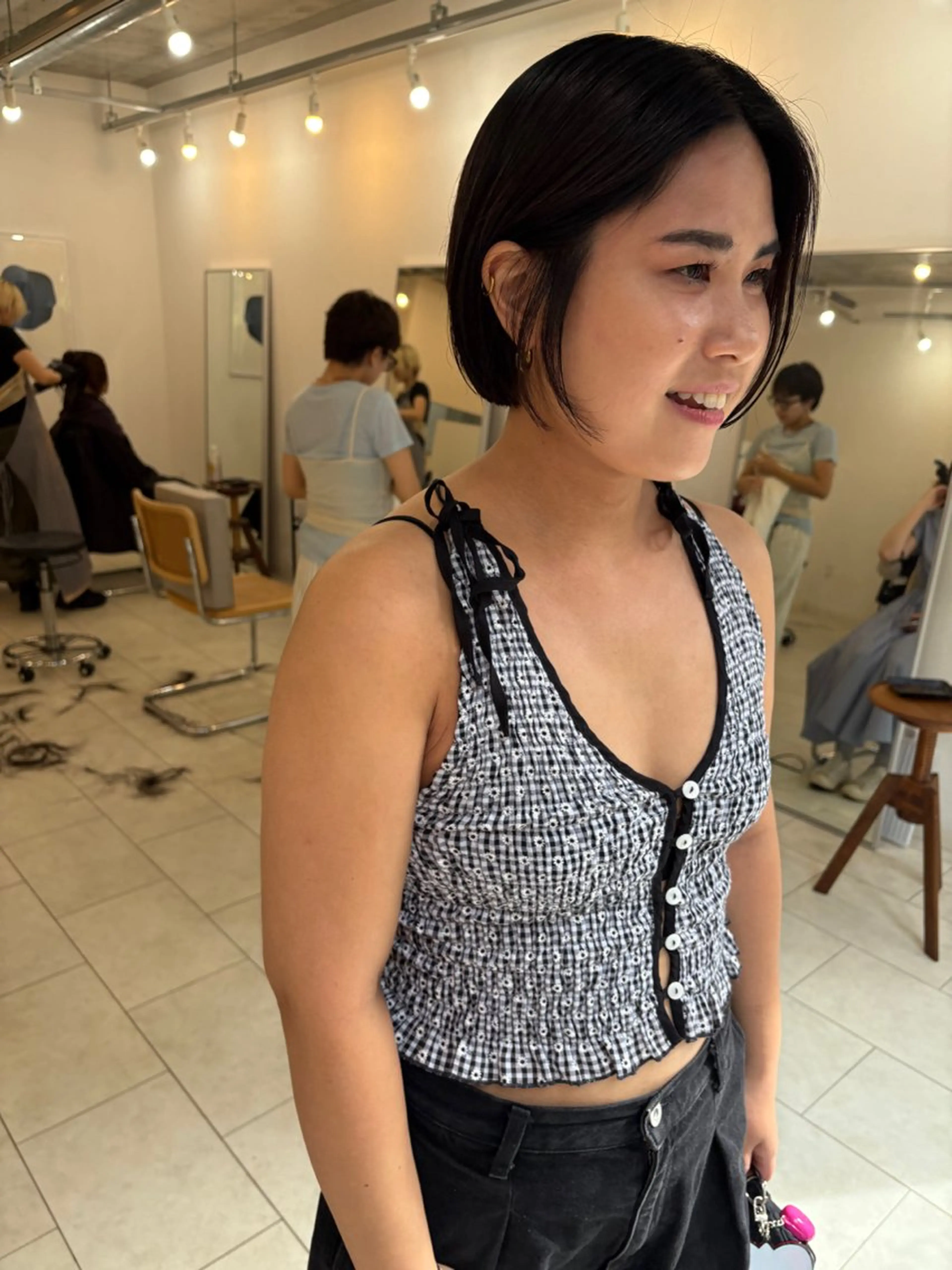 ショート カラー カット ヘアカラー eri kinjoのヘアスタイル