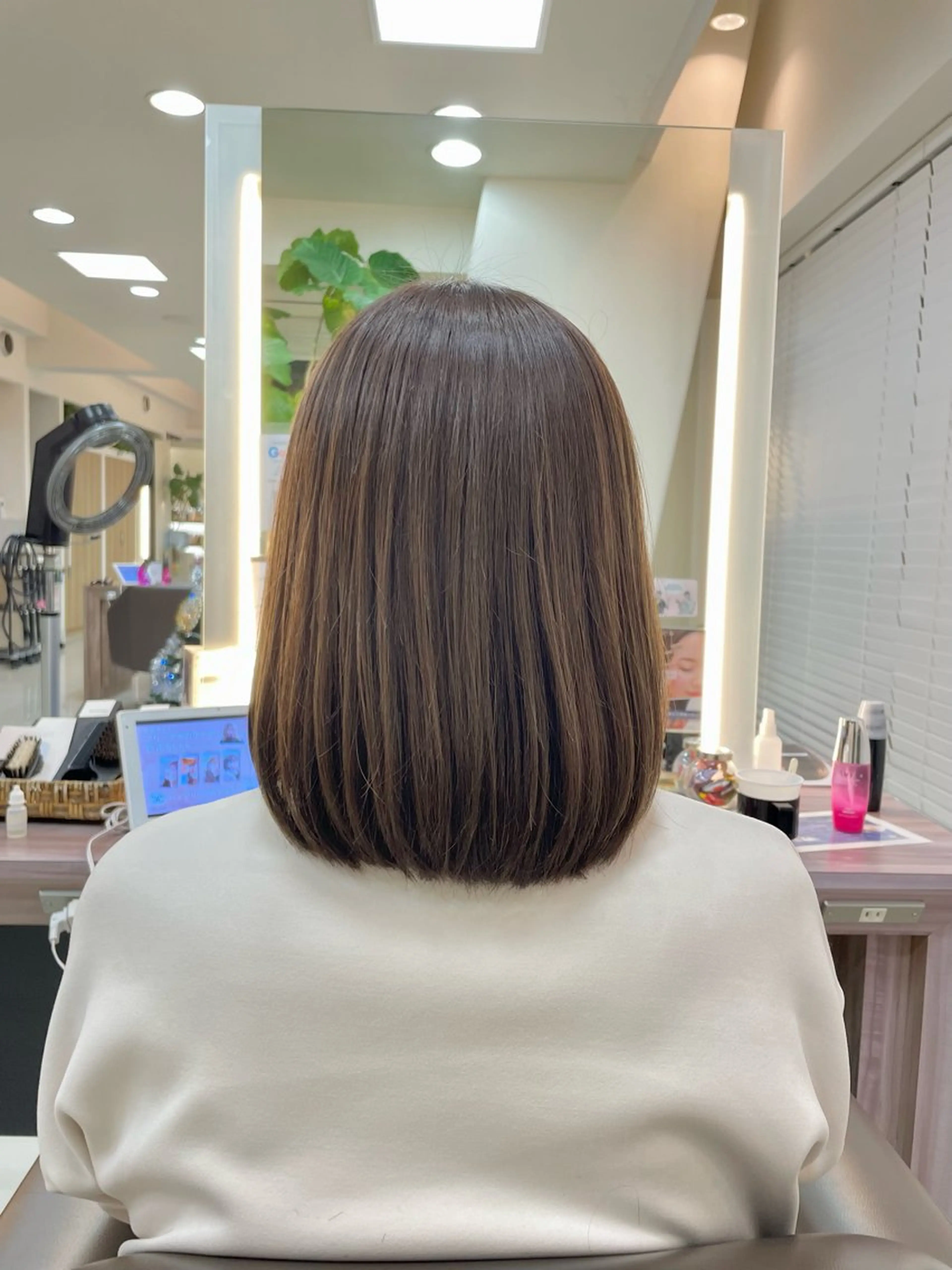 ミディアム カラー ヘッドスパ/ 鎌倉　アズサのヘアスタイル