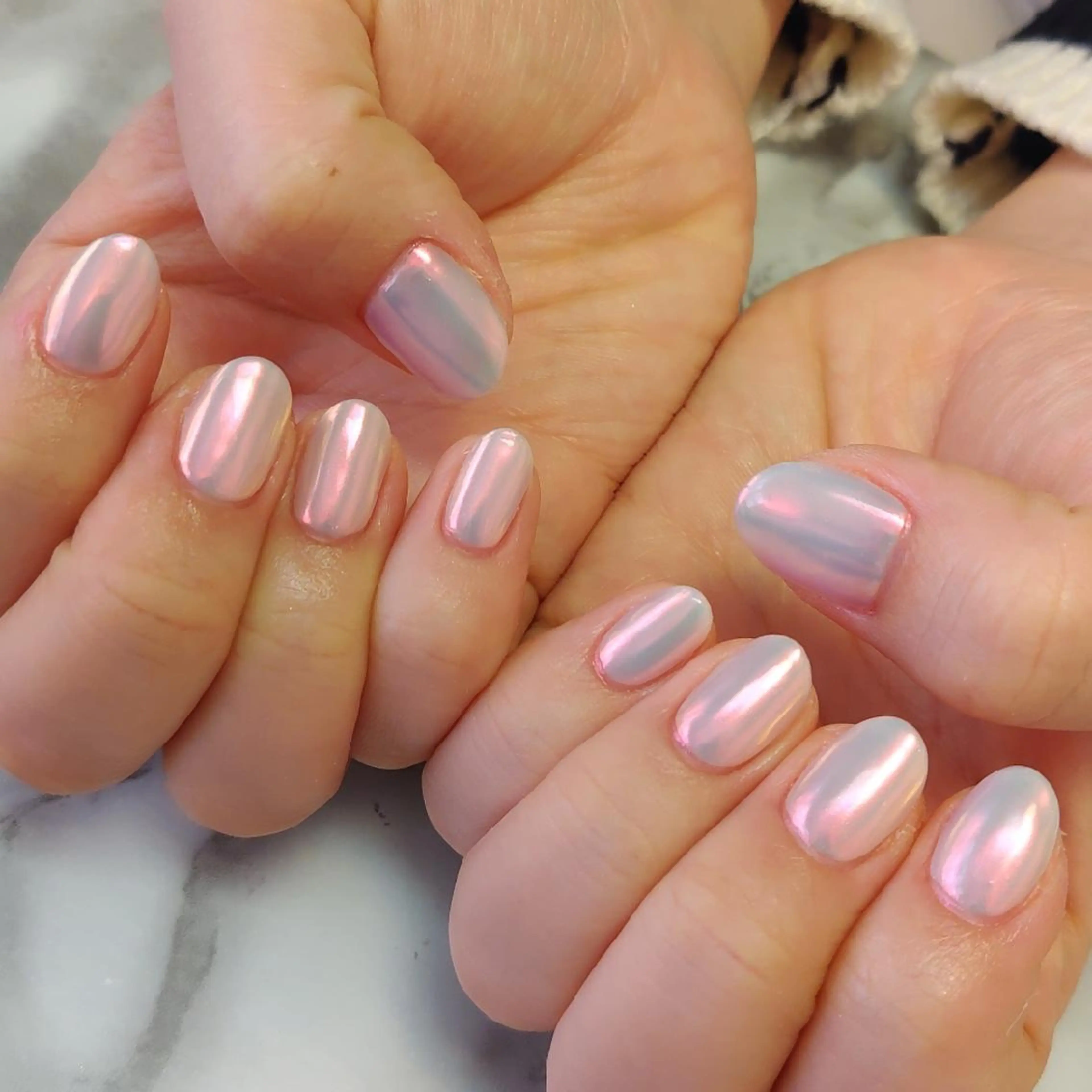 ネイル オーロラネイル ジェヌインネイル 河内のネイルデザイン