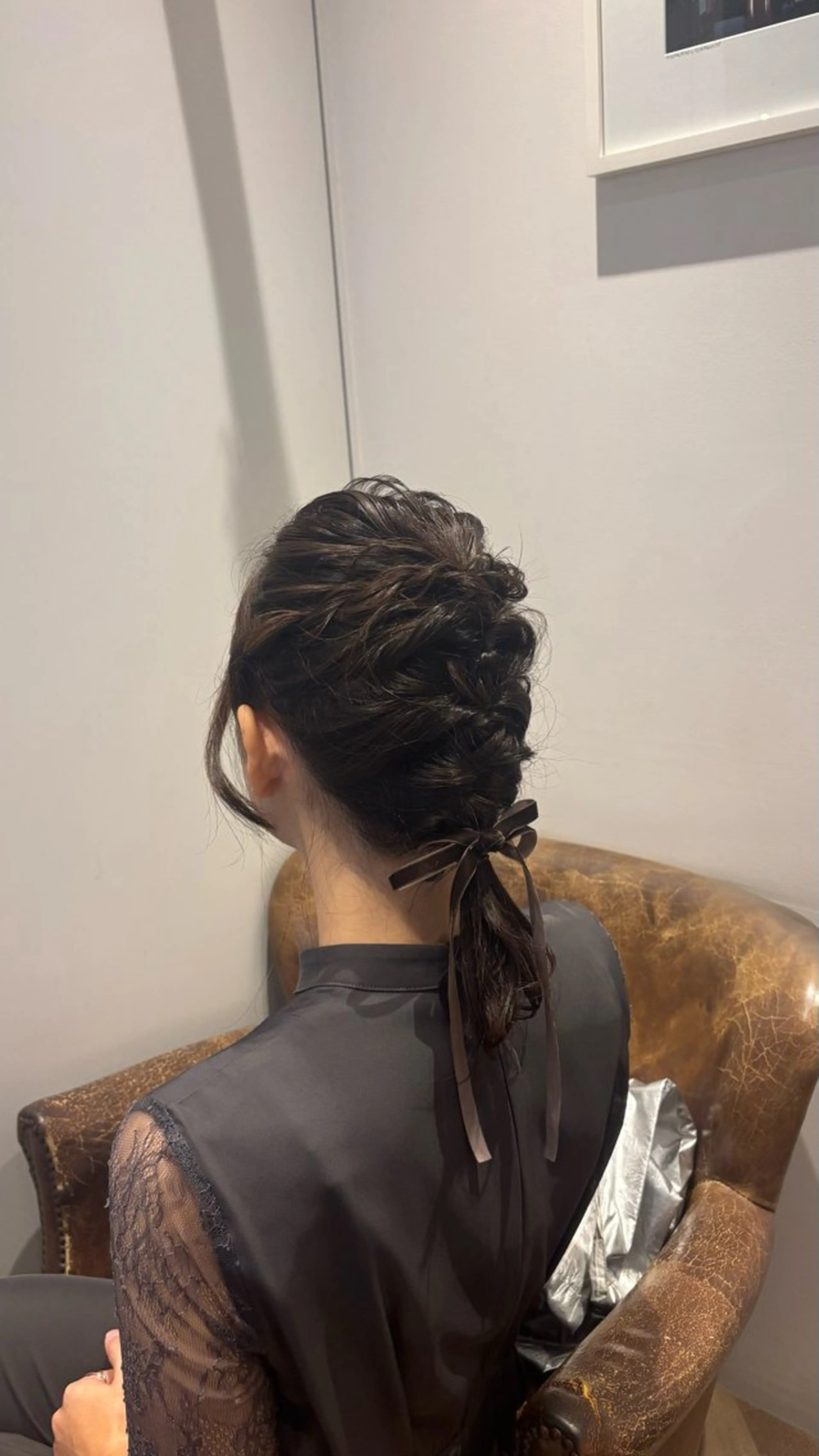 ミディアム 髪質改善/韓国ヘア/ 梅田/aobaのヘアスタイル