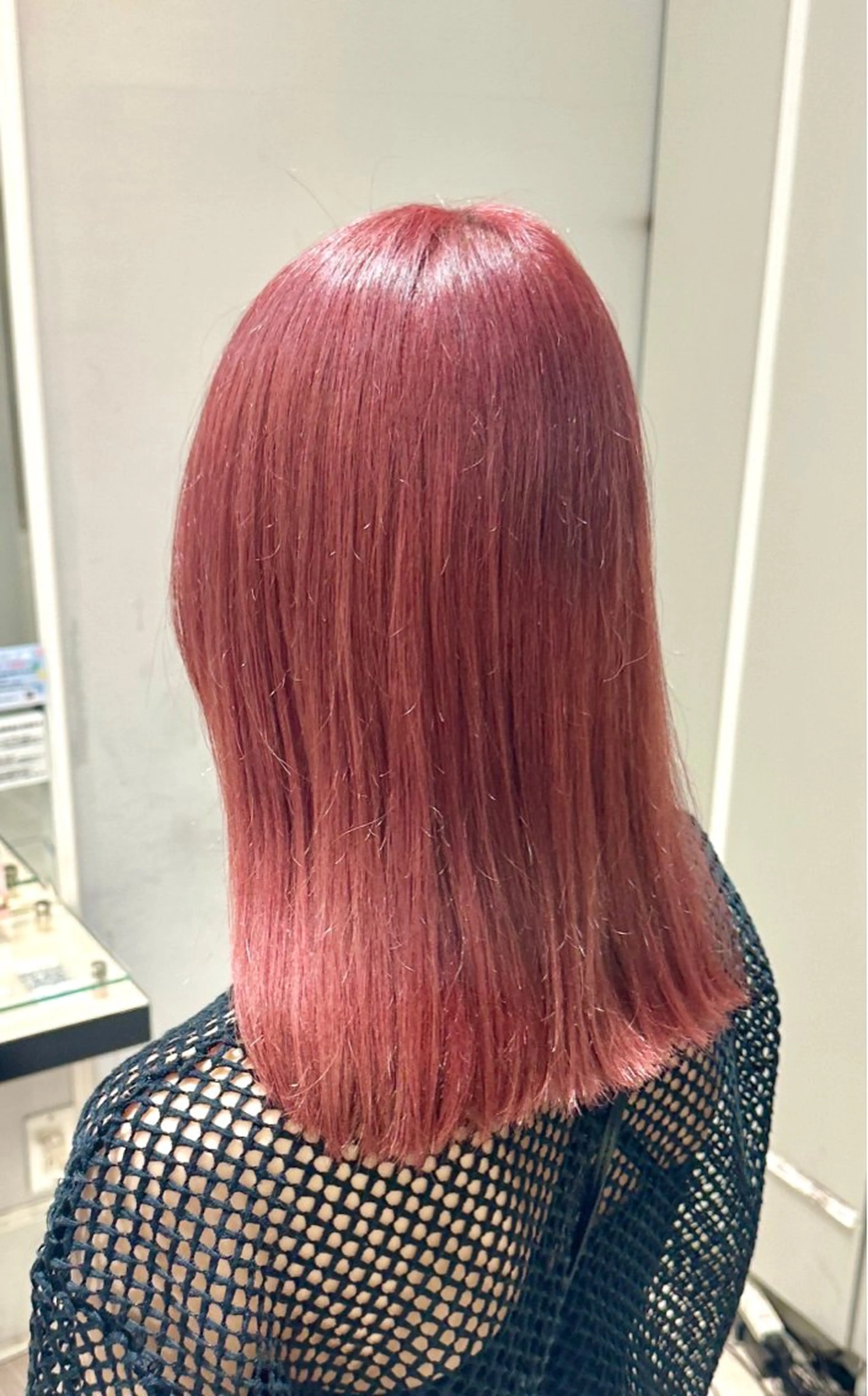 ミディアム ヘアカラー 💜 市川 桃子 💜のヘアスタイル