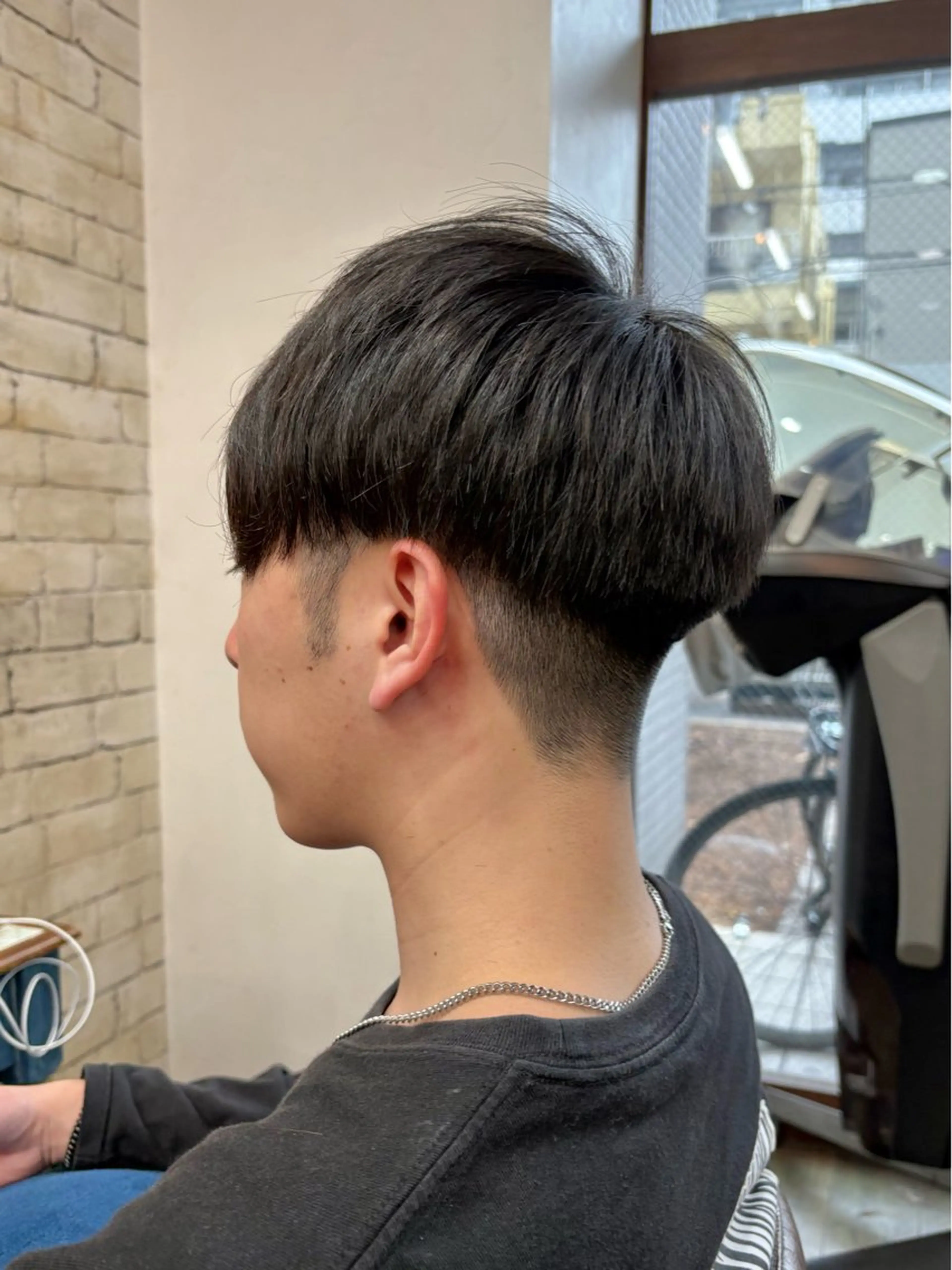 メンズ 🌀朝1分でキマるメ ンズパーマ清水真之介のヘアスタイル