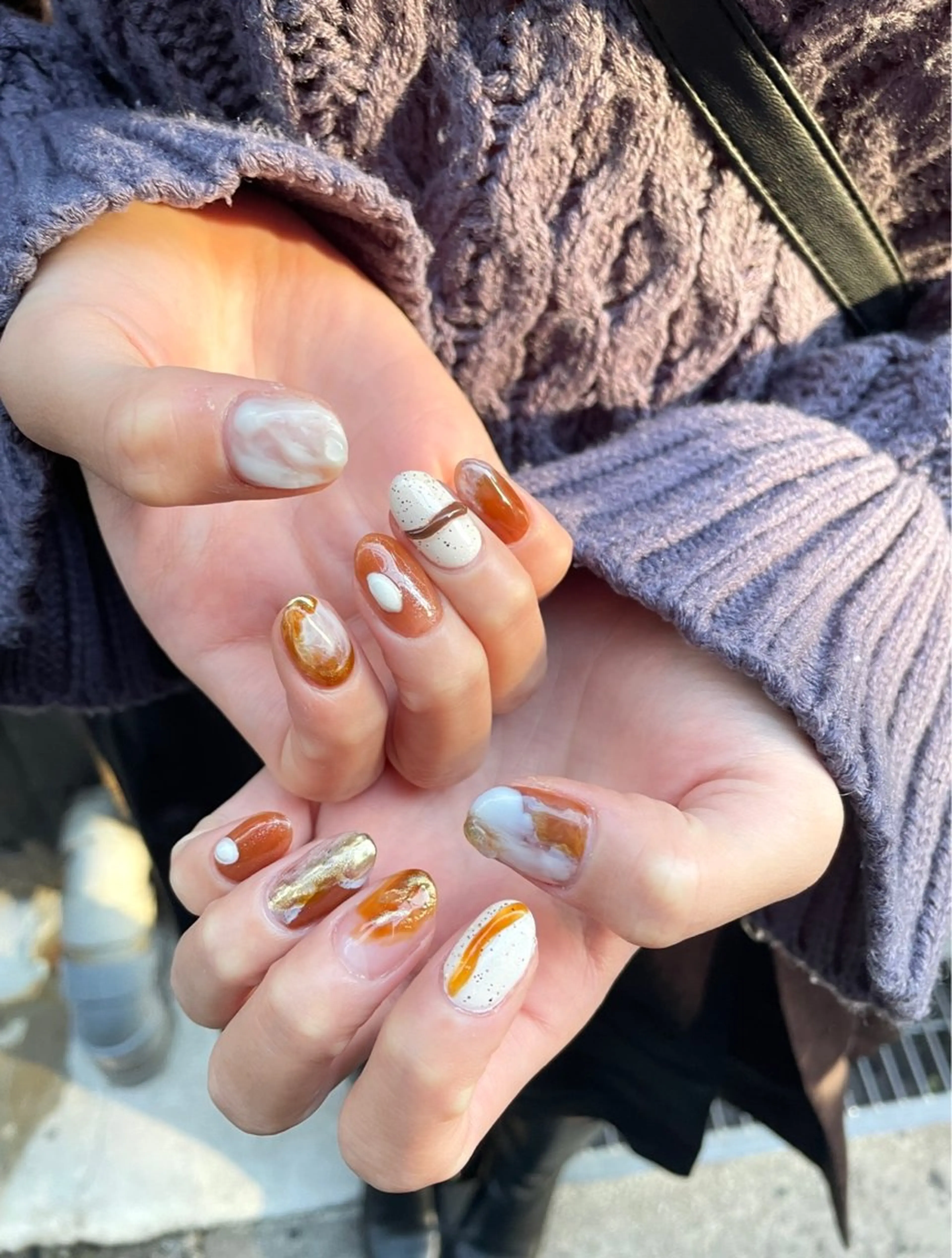 【オフ無し】ハンドネイル💅持ち込みデザイン🌱フルアート♡の写真