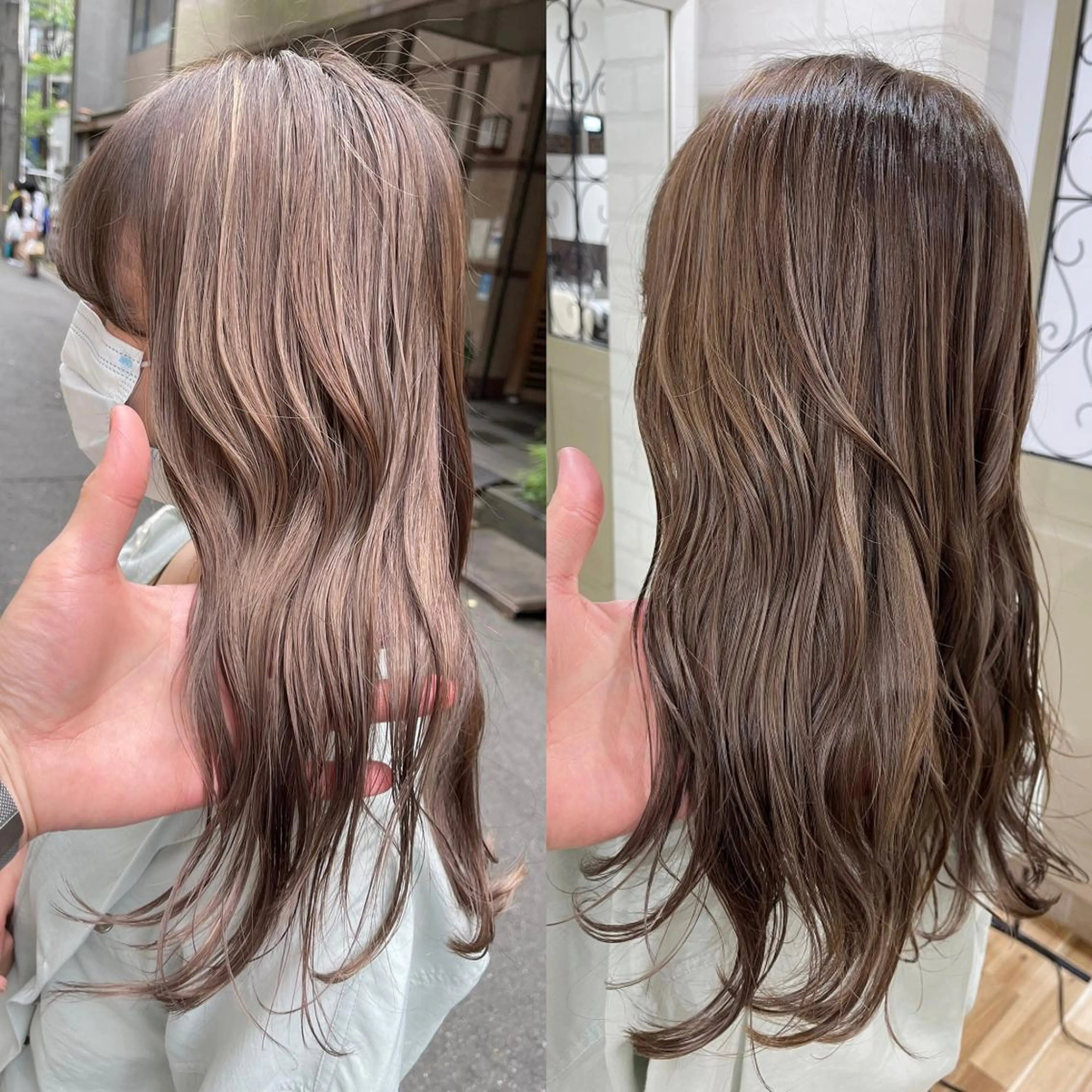 ロング カラー カット ヘアカラー Reb_keiji 👑小倉圭司のヘアスタイル