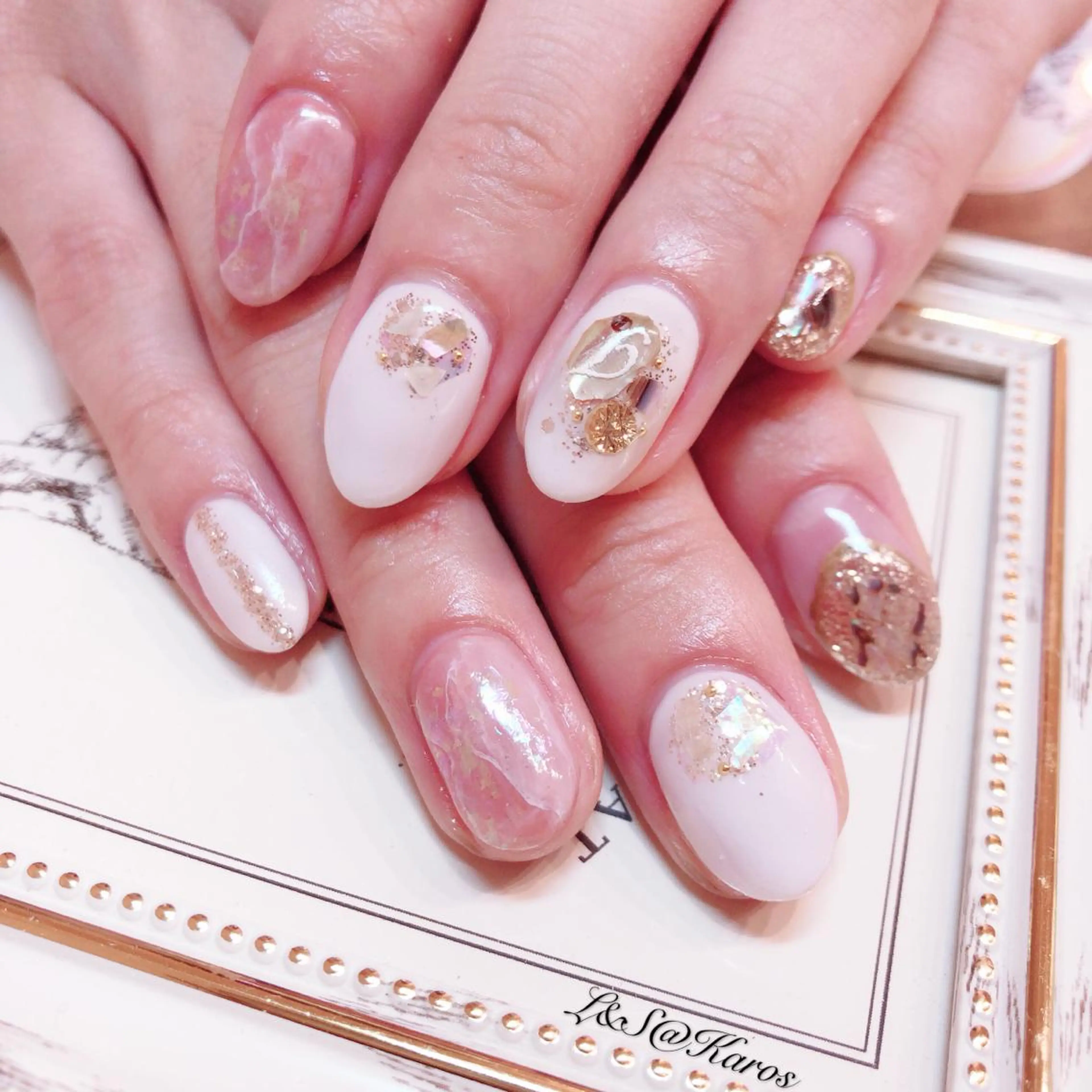 ネイル ハンドネイル L&S@ Karosのネイルデザイン