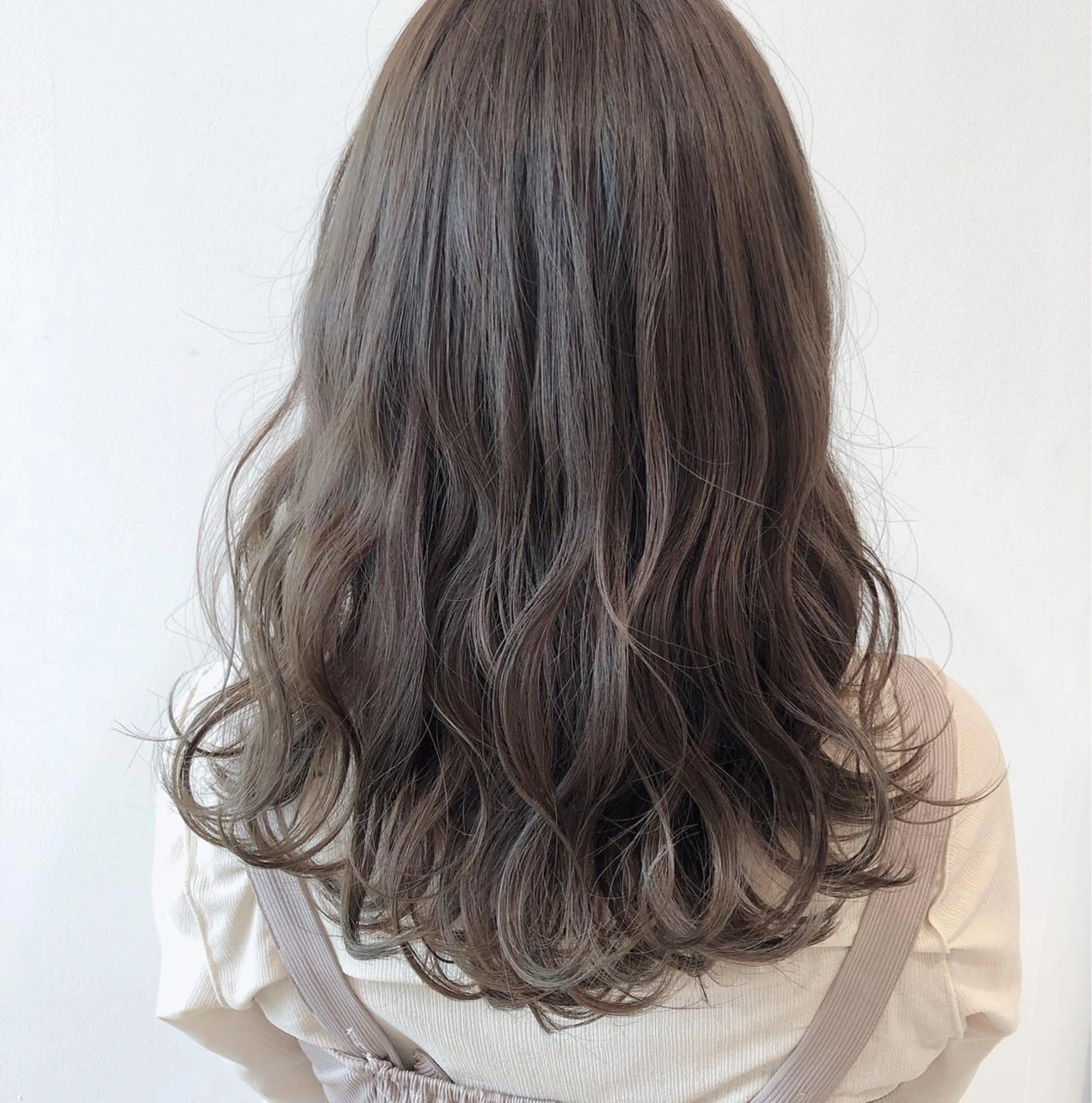 ミディアム カラー 透明感カラー トリートメント ヤマモト マイのヘアスタイル