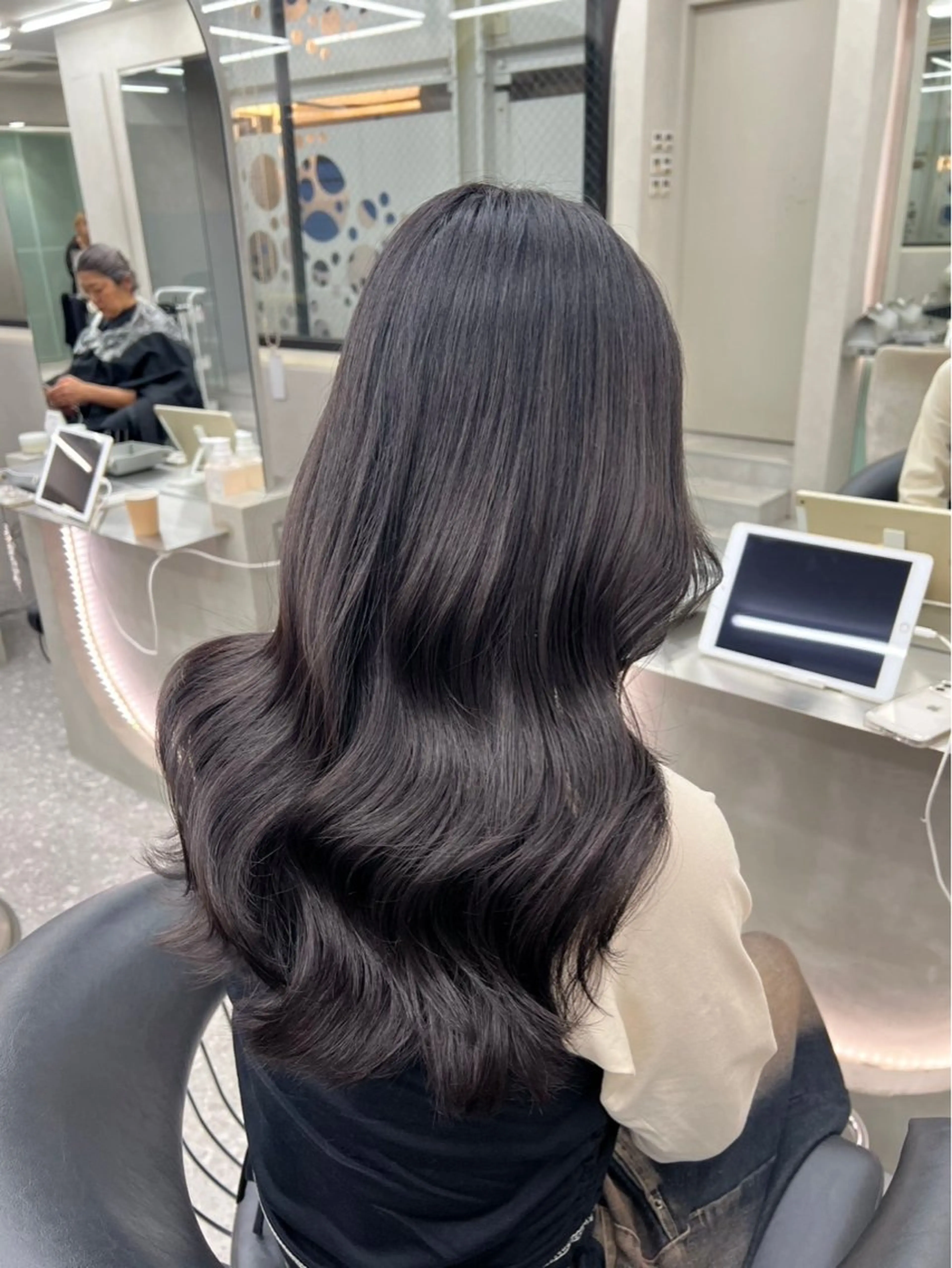 ロング カラー カット 縮毛矯正 トリートメント 💎髪質改善💎 LondMeliaのヘアスタイル