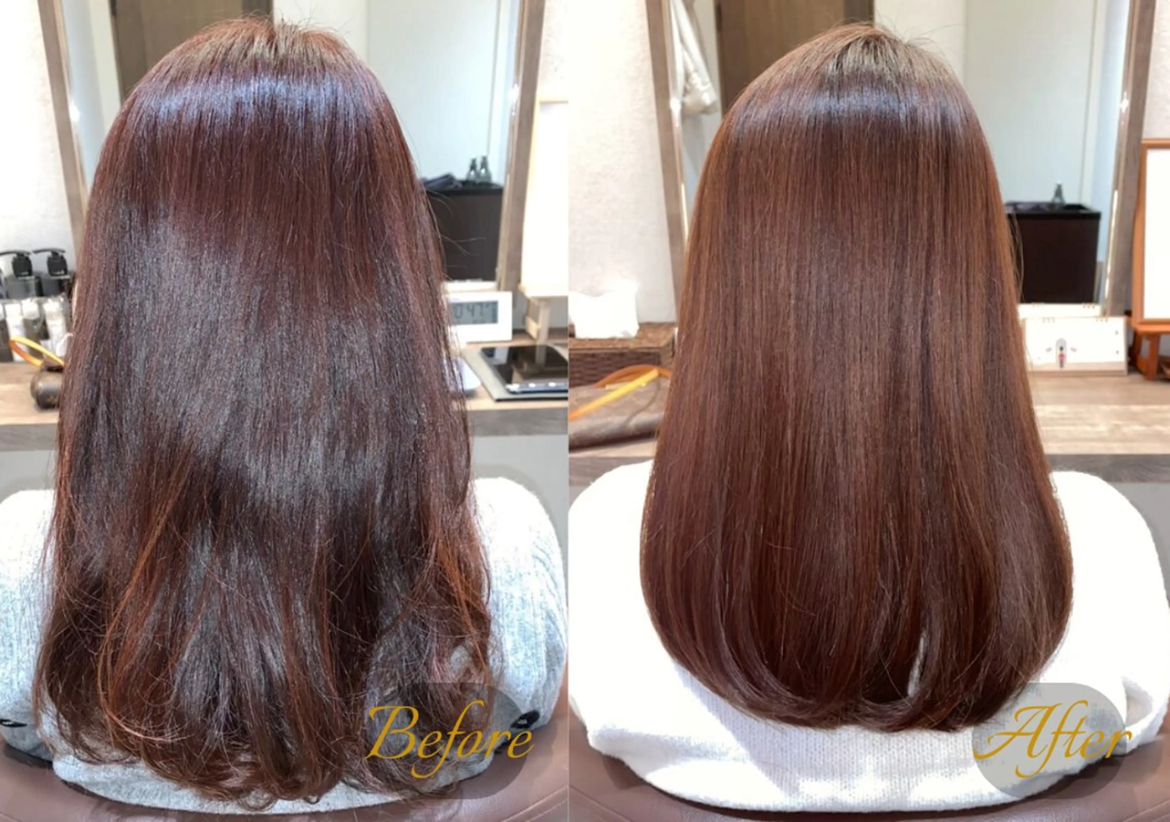 ロング トリートメント 並里 美和のヘアスタイル