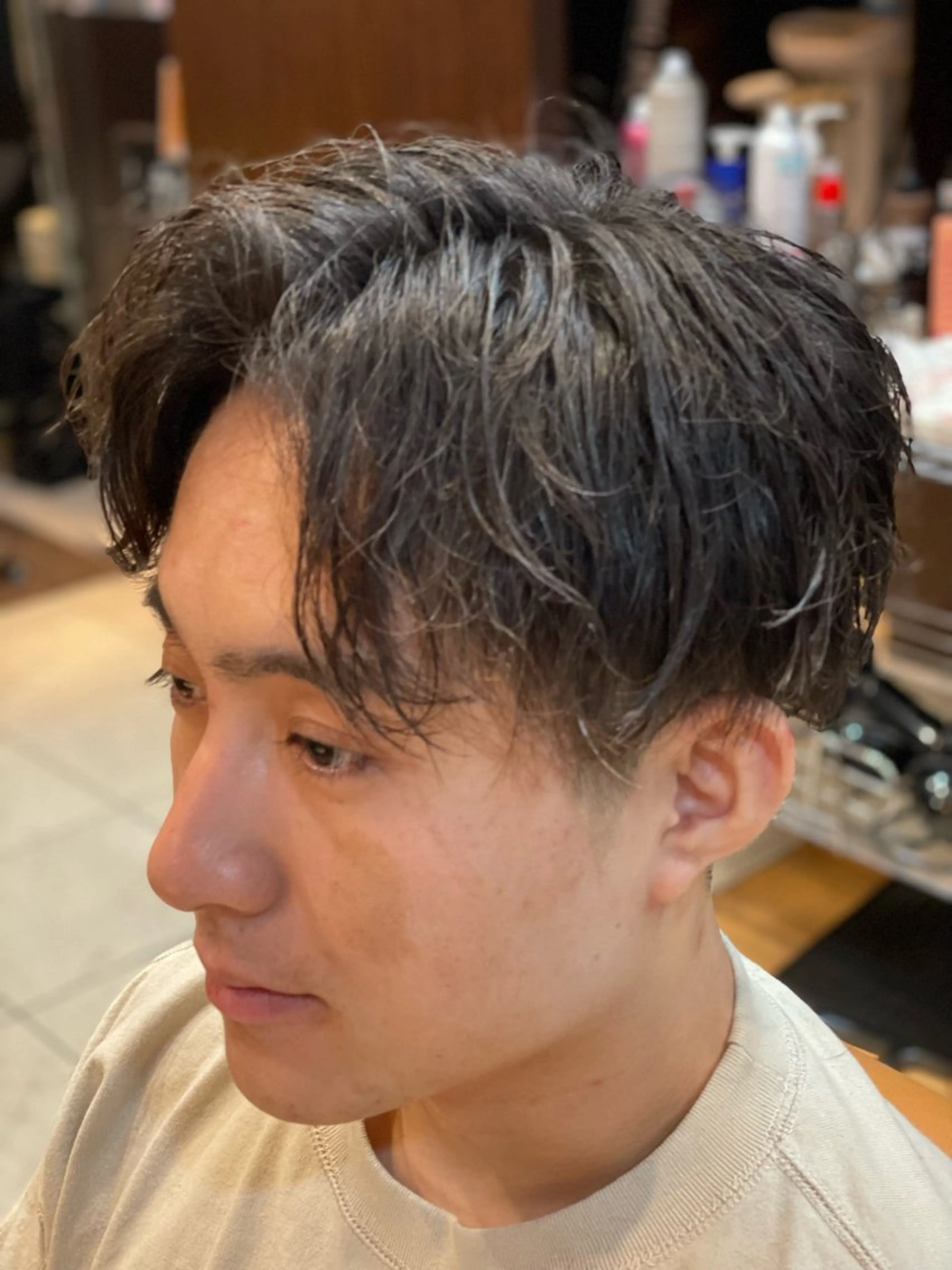 ショート 佐々木 宥人のヘアスタイル