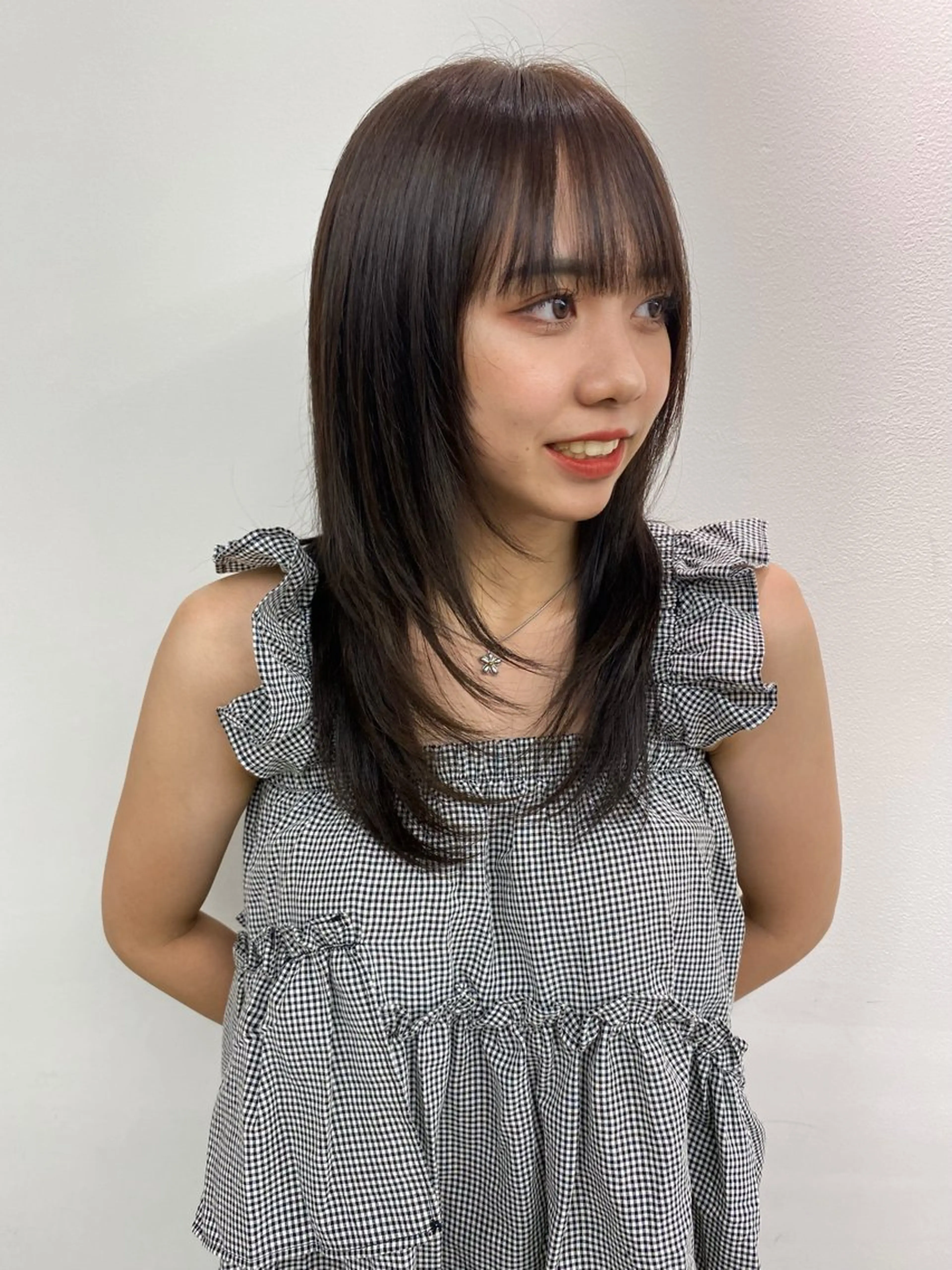 ロング akane/ 縮毛矯正/暖色のヘアスタイル