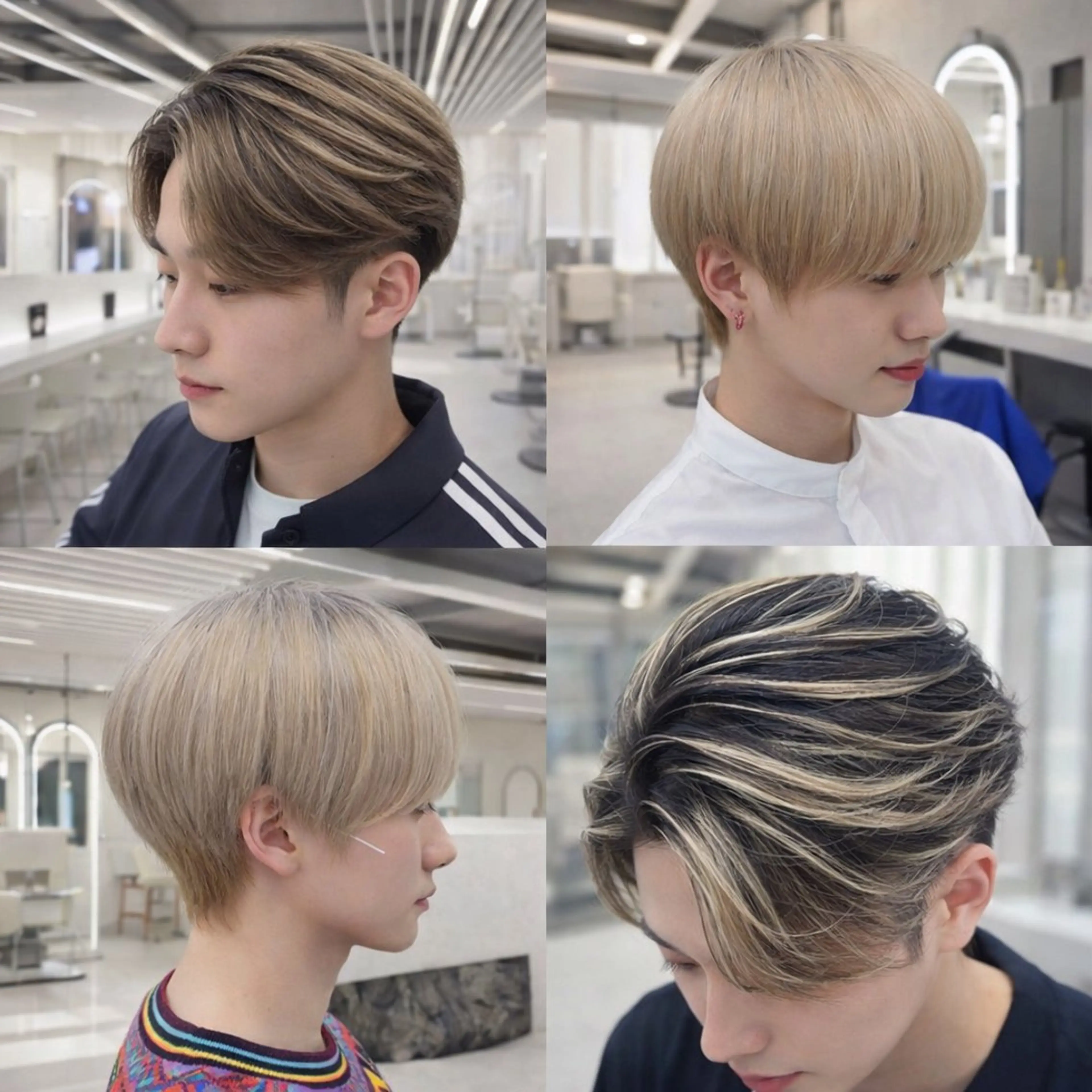 【メンズミニモ学割】カット+1回ケアブリーチ相談メニューの写真