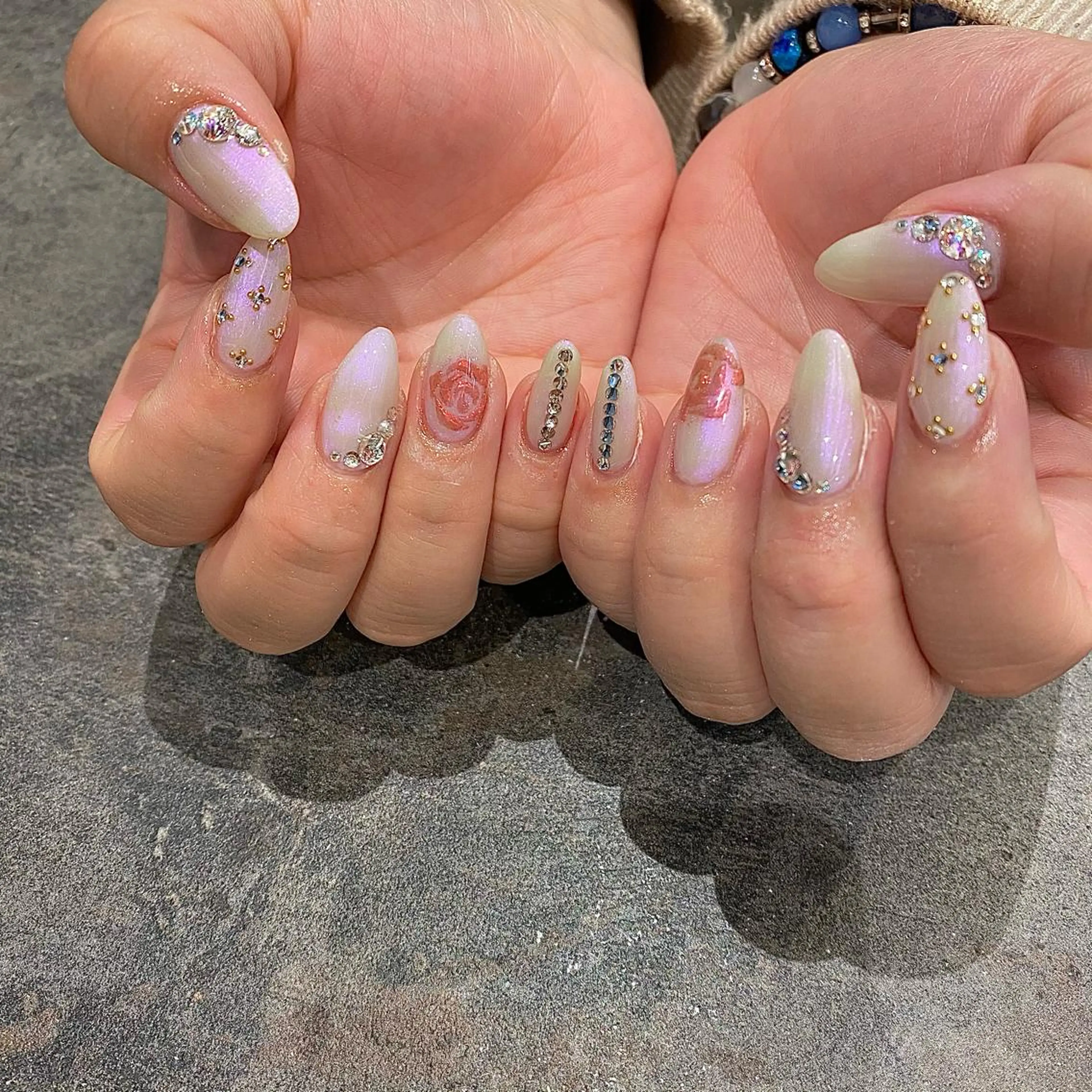 ネイル ハンドネイル 鶴田୨ৎmaison de NALIのネイルデザイン