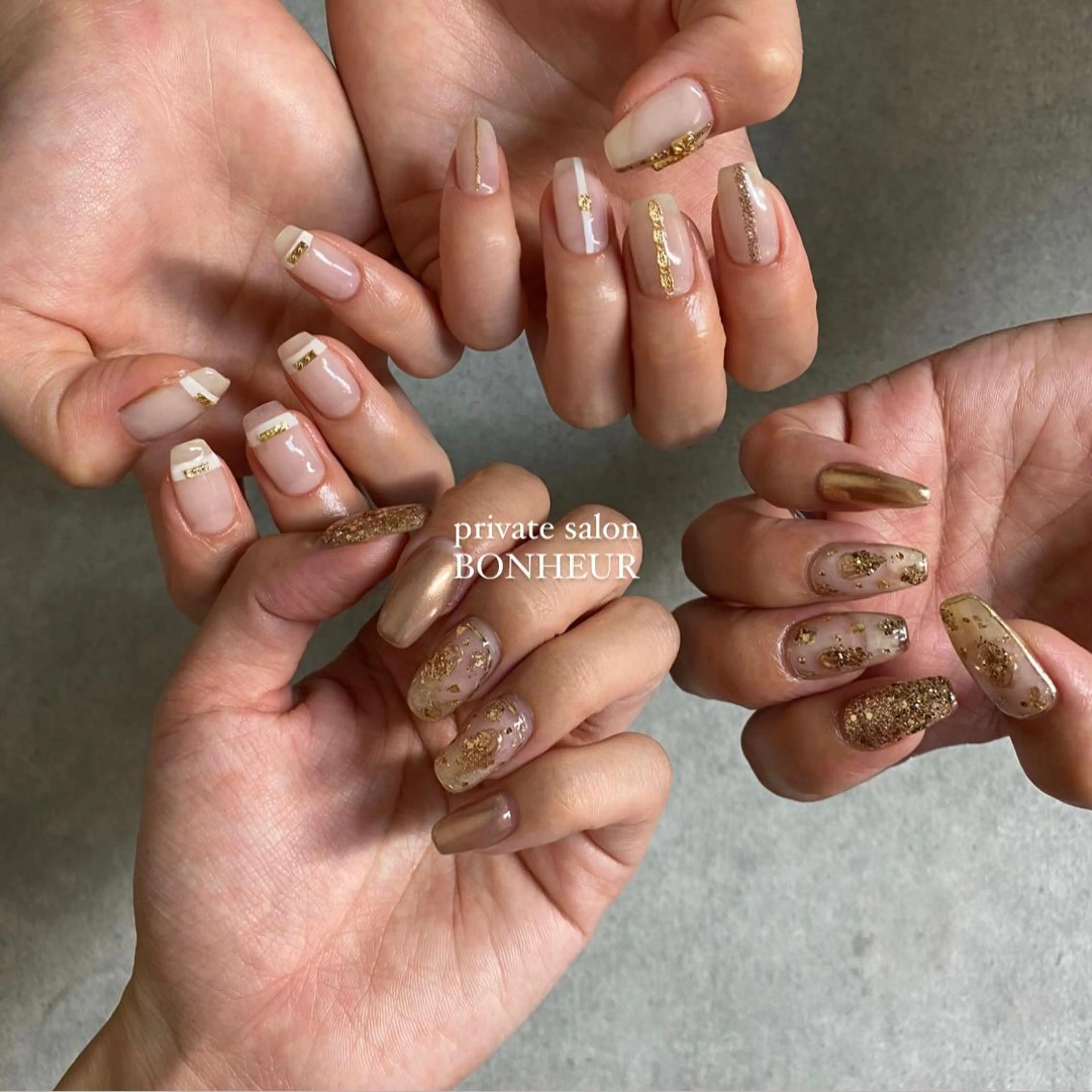 ネイル BONHEUR Annaのネイルデザイン