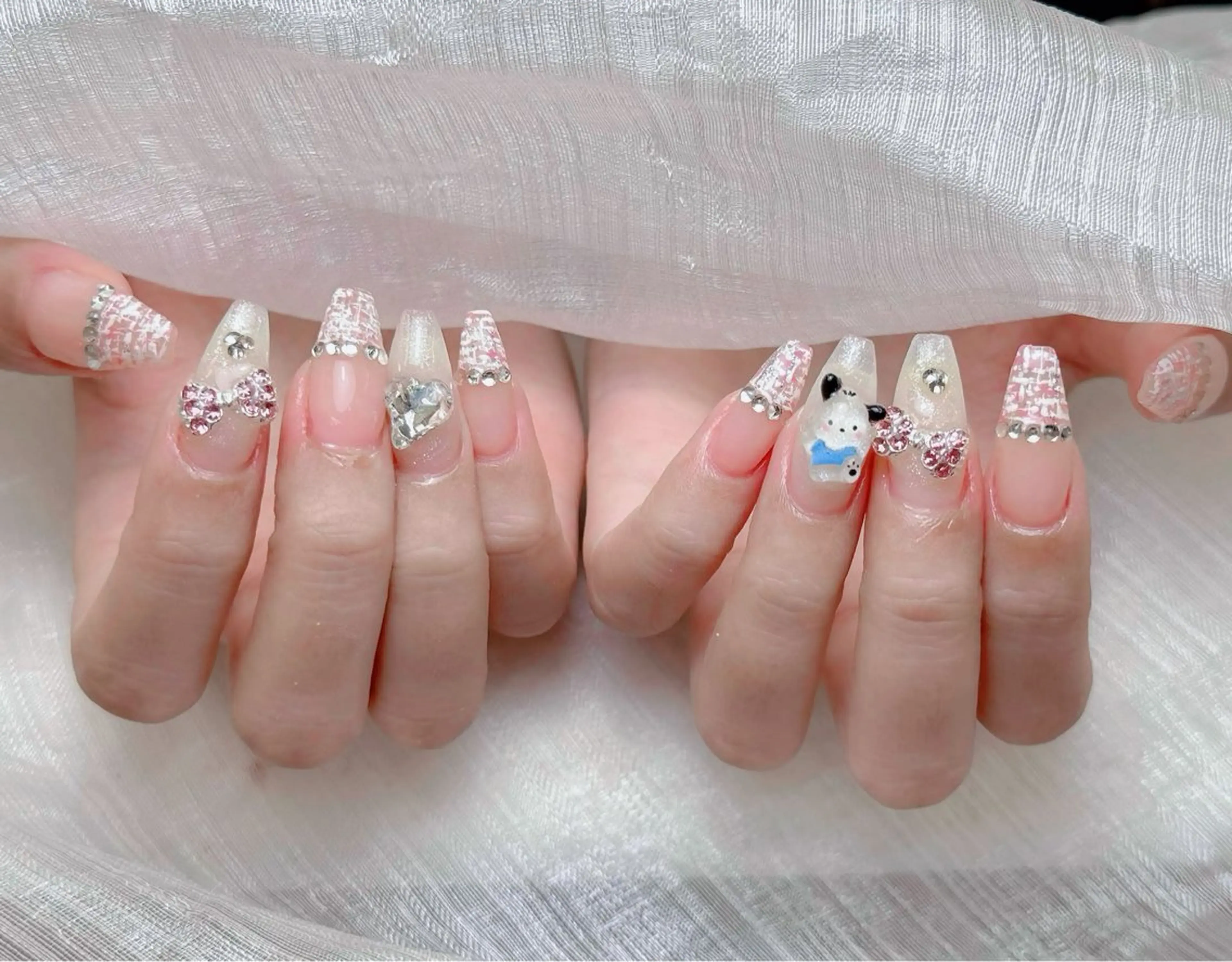 ネイル アートネイル 成人式 ジェルネイル ニュアンスネイル 夏ネイル ハンドネイル Jenn Nail Salonのネイルデザイン