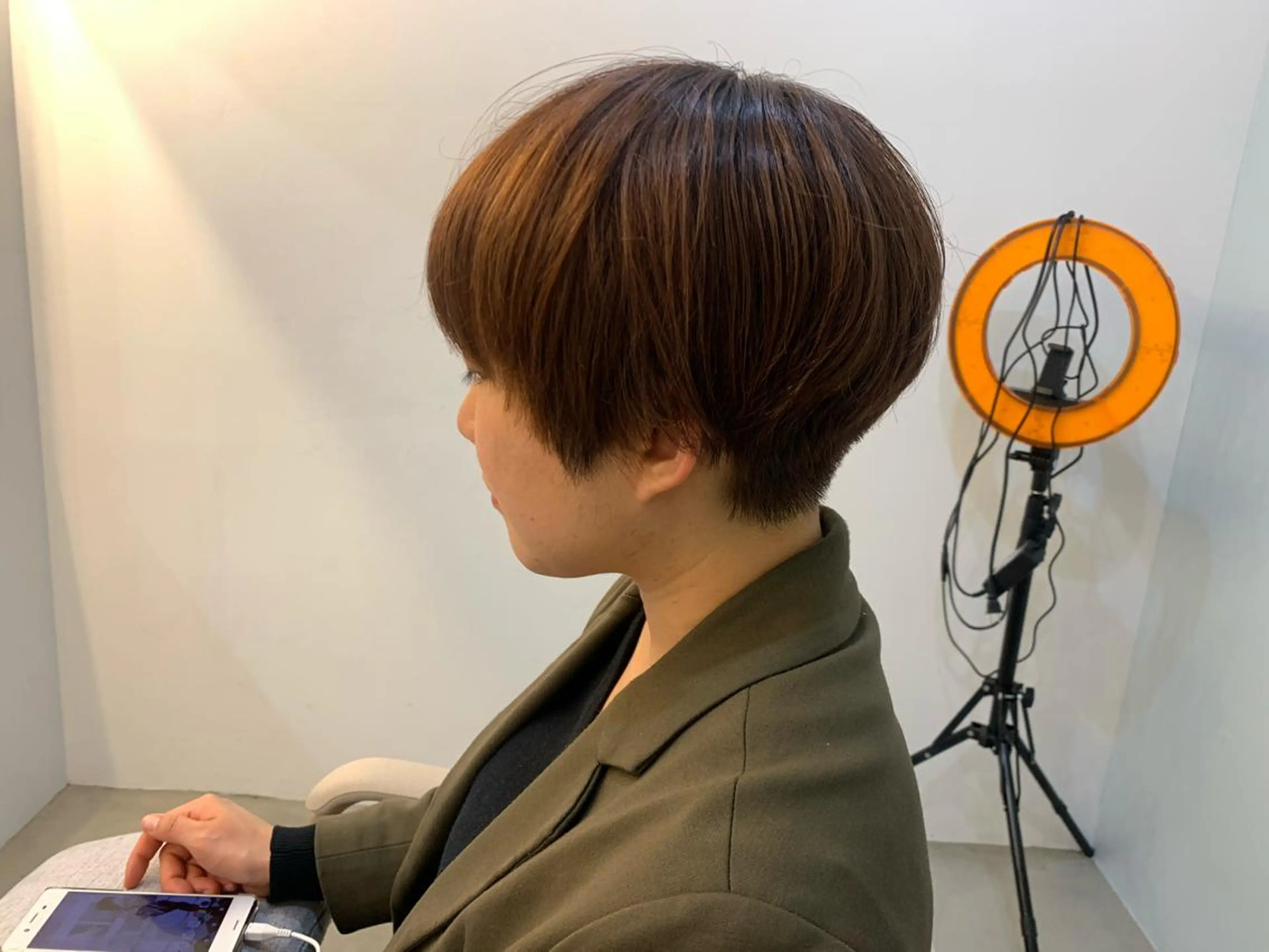 ショート leben serikaのヘアスタイル