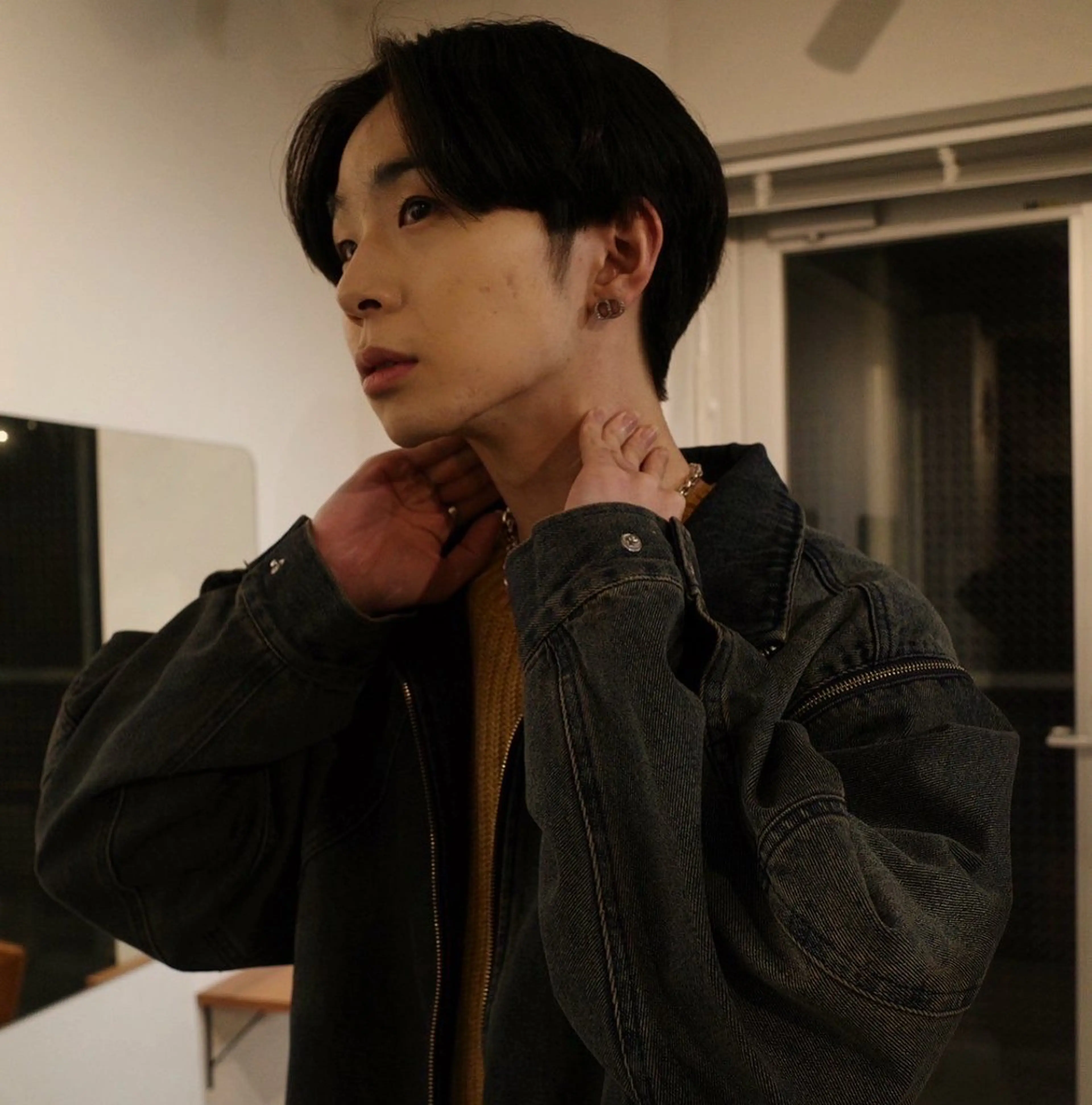 ショート カラー メンズ ブラウンカラー ヘッドスパ Yoh-所属・【カットモデル募集】 Yoh-/HABUのヘアスタイル