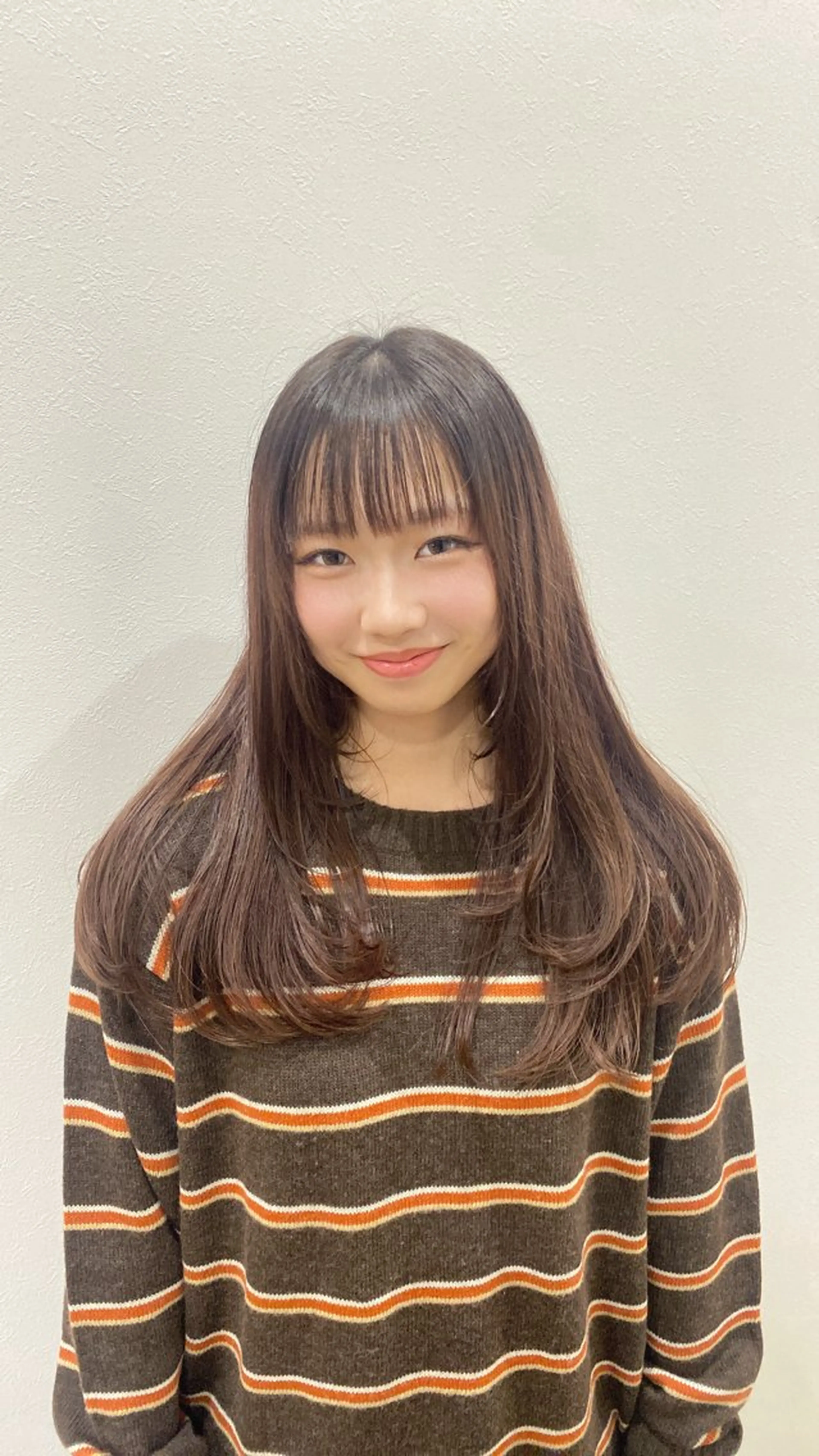 ロング ロングレイヤー 韓国風ヘア レイヤーカット ロング カット 韓国風hair💕 Kanonのヘアスタイル