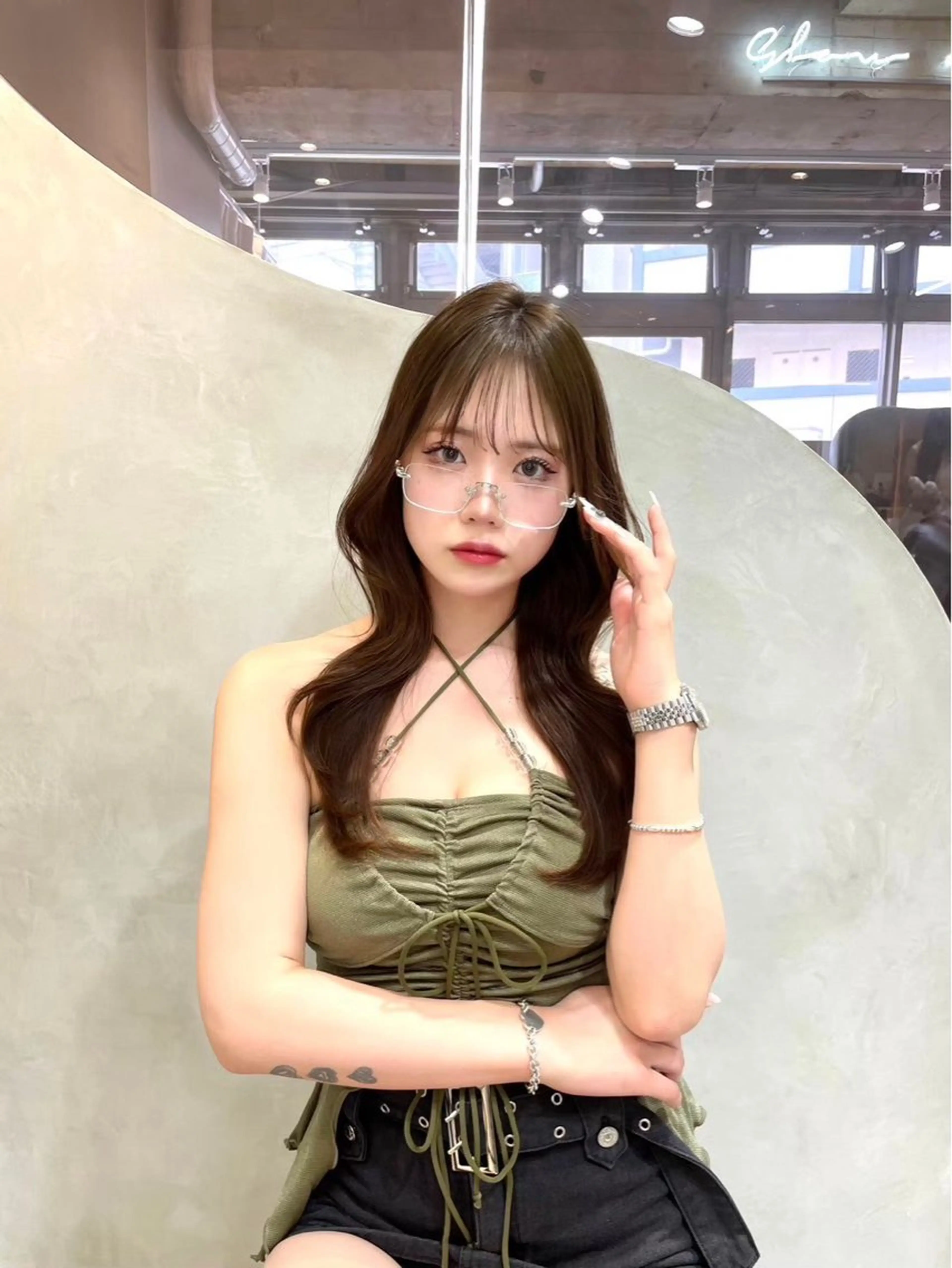 ロング カラー 透明感カラー レイヤーカット 大宮/トレンドヘア 🌙Kaoriのヘアスタイル