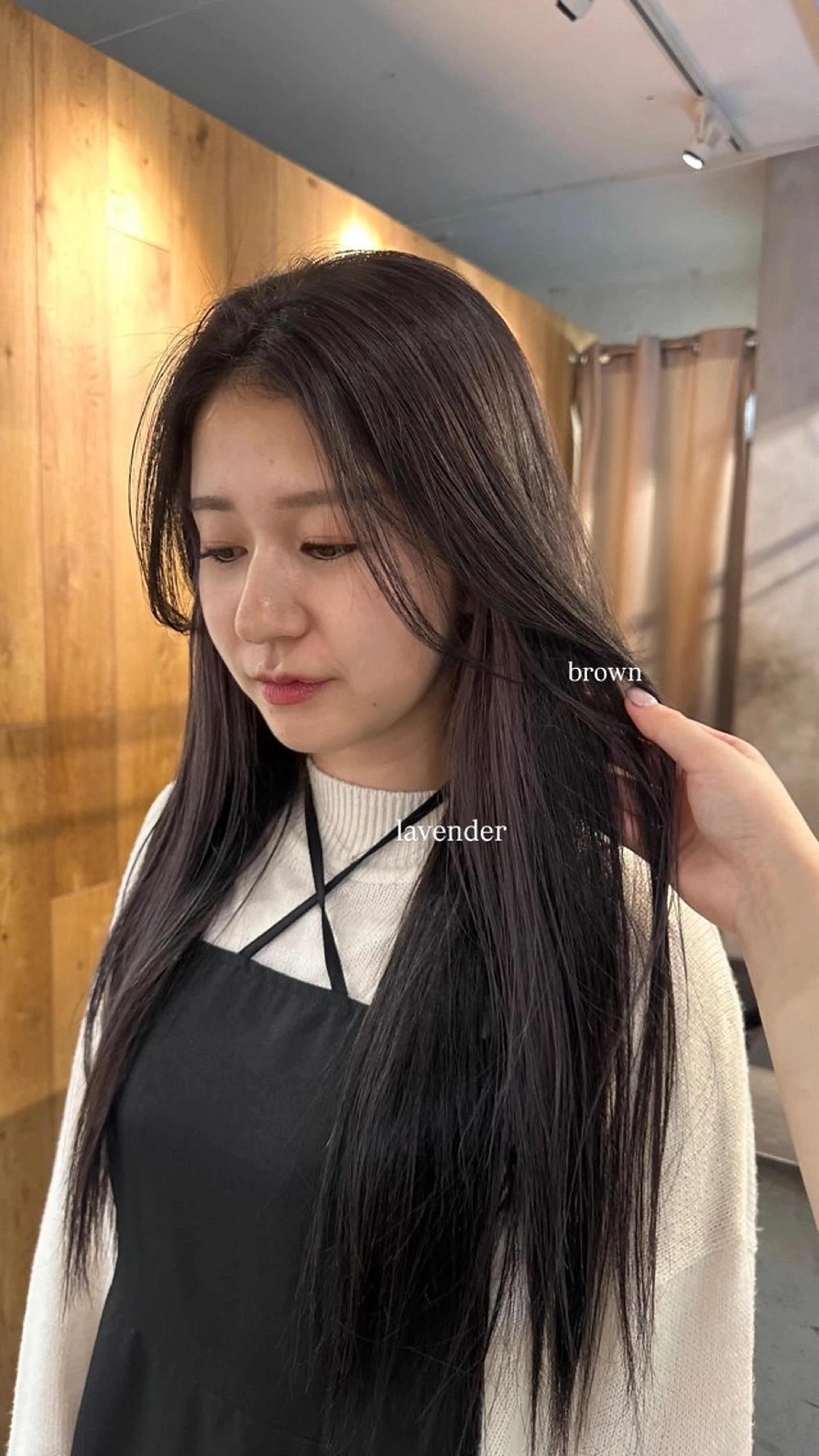 ロング カラー ヘアカラー naturalカラー / Rukaのヘアスタイル