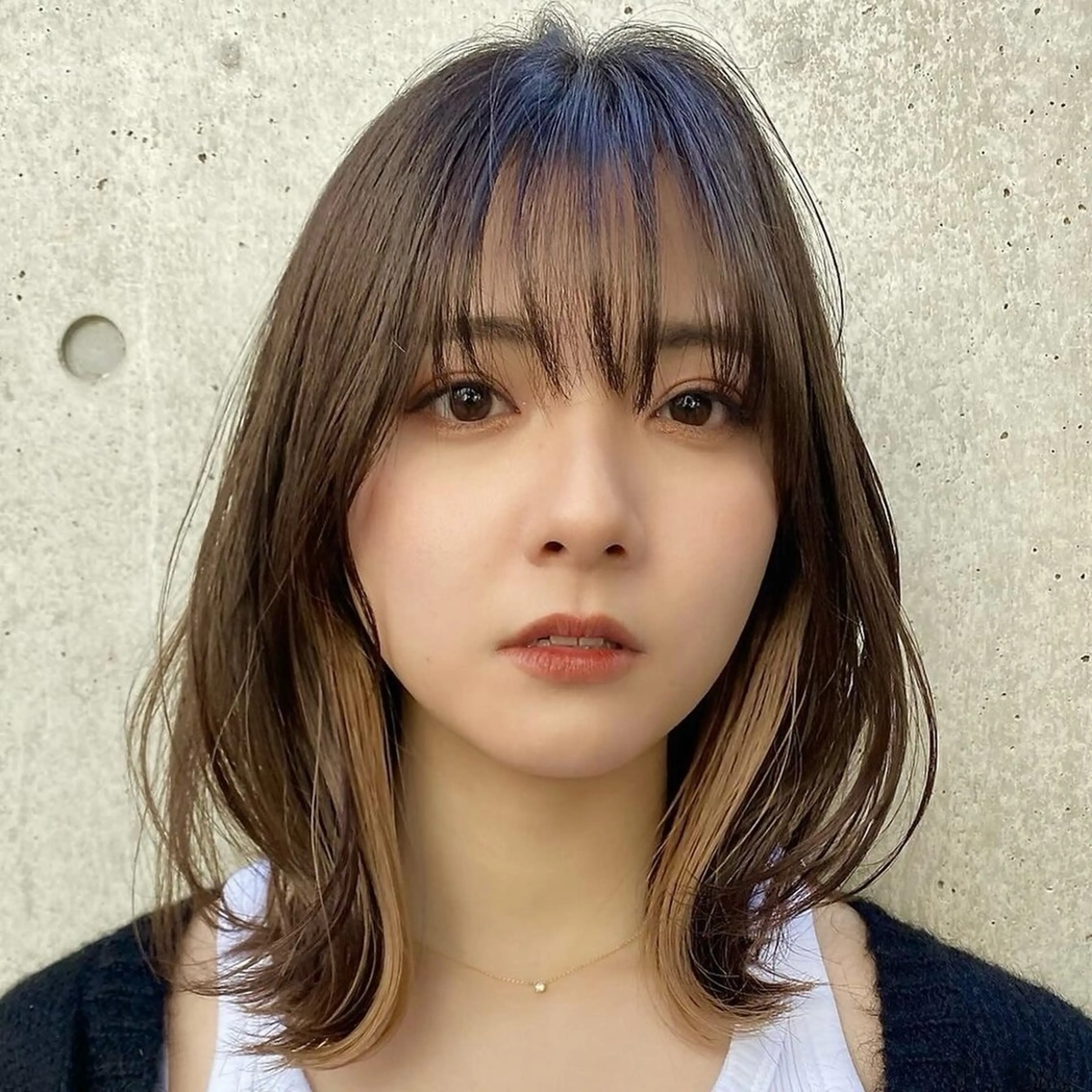 セミロング ヘアアレンジ fifth 石川 凪のヘアスタイル