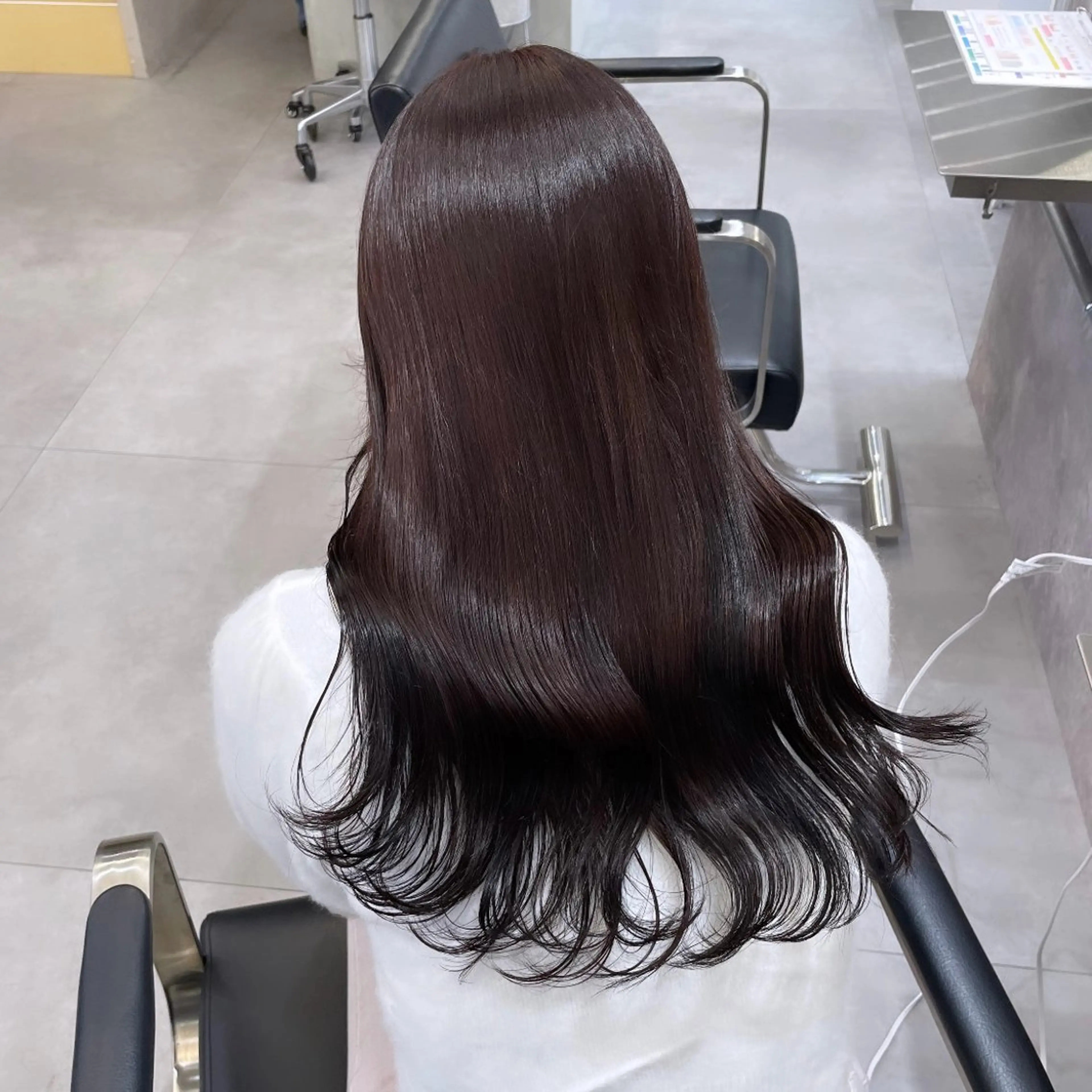 ロング カラー ブラウンカラー レッドカラー ヘアカラー Rui/透明感カラー 暖色/レイヤーカットのヘアスタイル