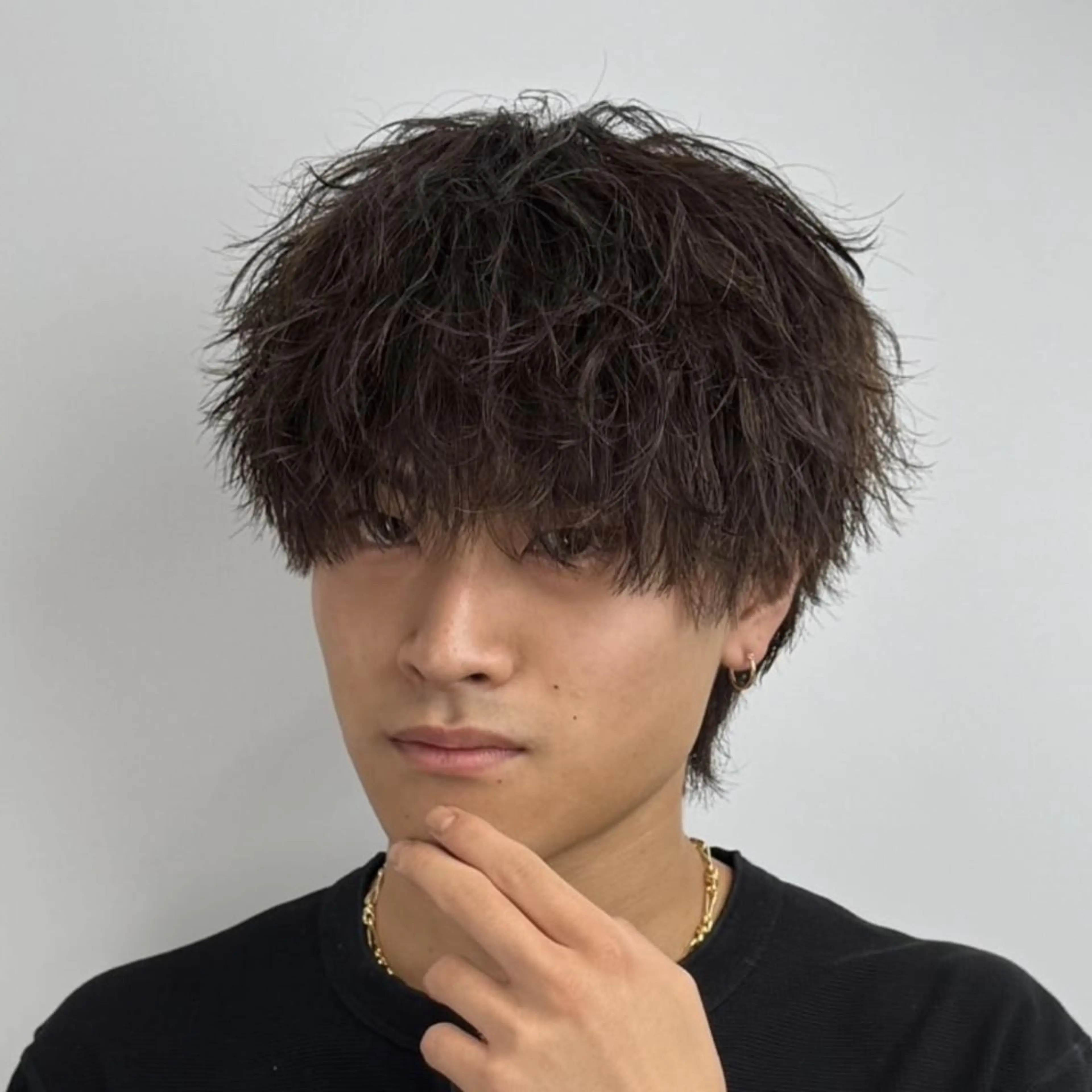 メンズカット＋特殊パーマ[ツイスパ/波巻き/シャドウ/フェザー/ツイスト/スパイラル/ピンパーマ]の写真