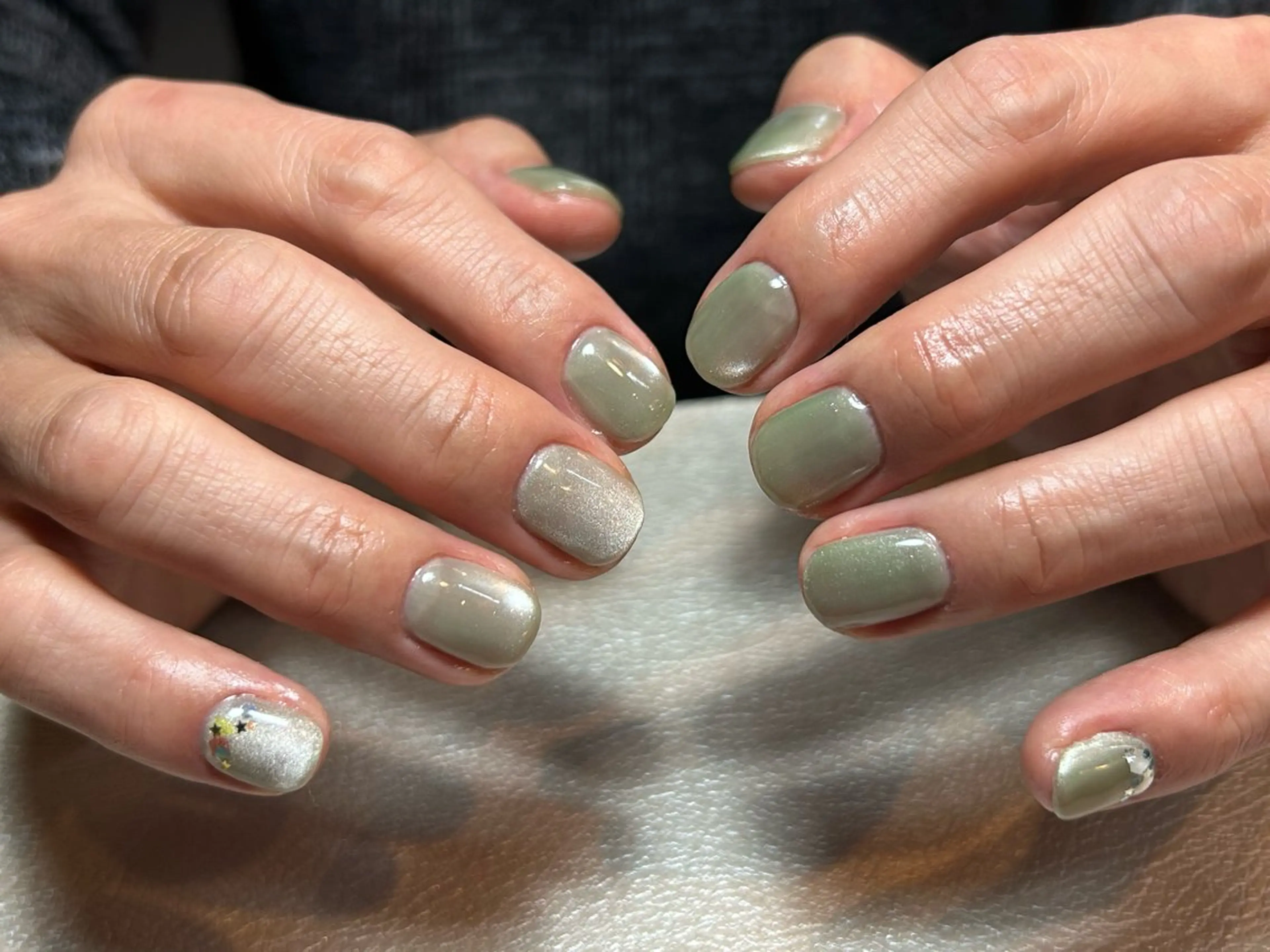 ネイル マグネットネイル Nail salon Yumechikaのネイルデザイン