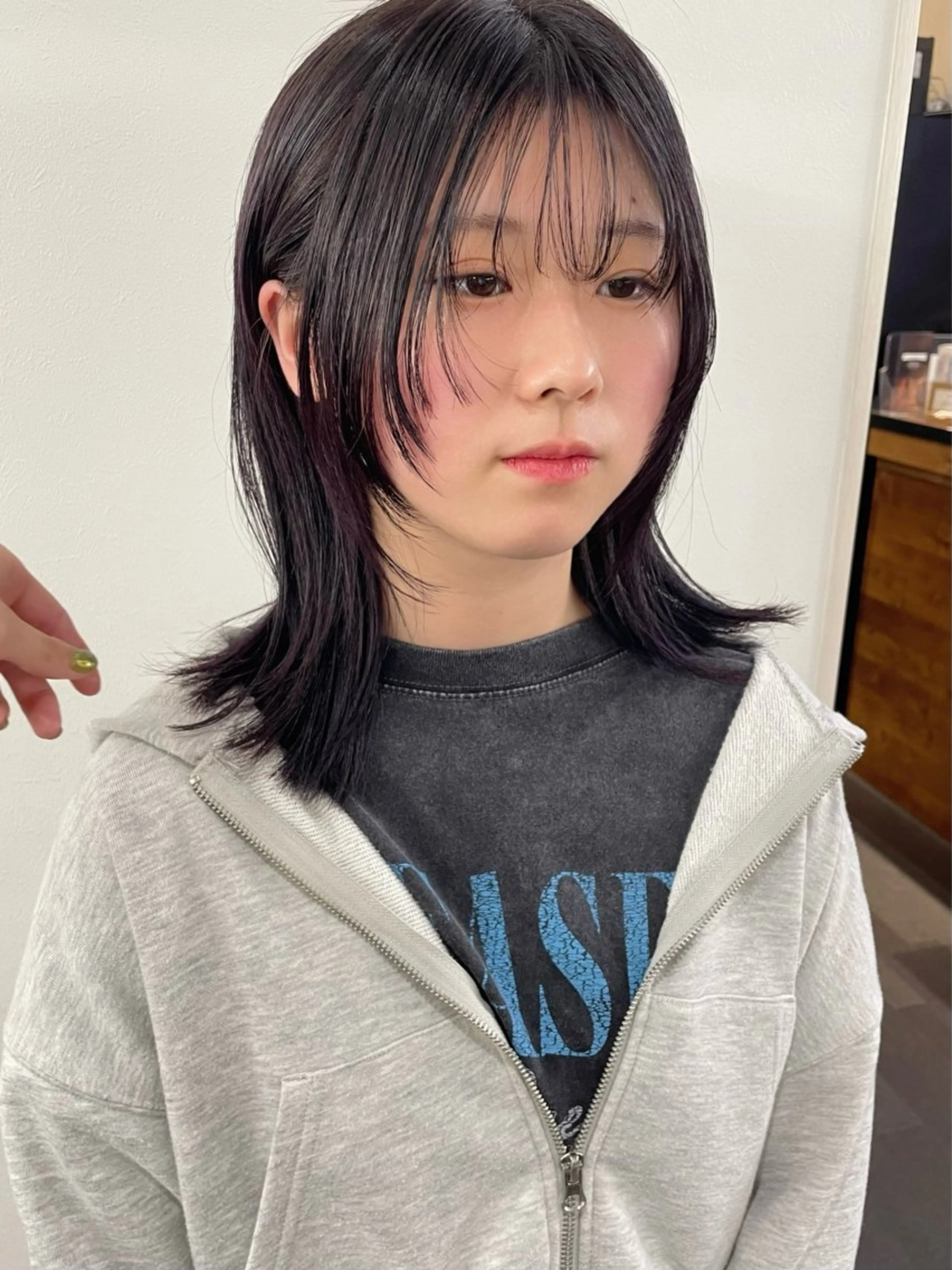 セミロング 顔周りカット ウルフカット layer cut 店長/MIKUのその他イメージ