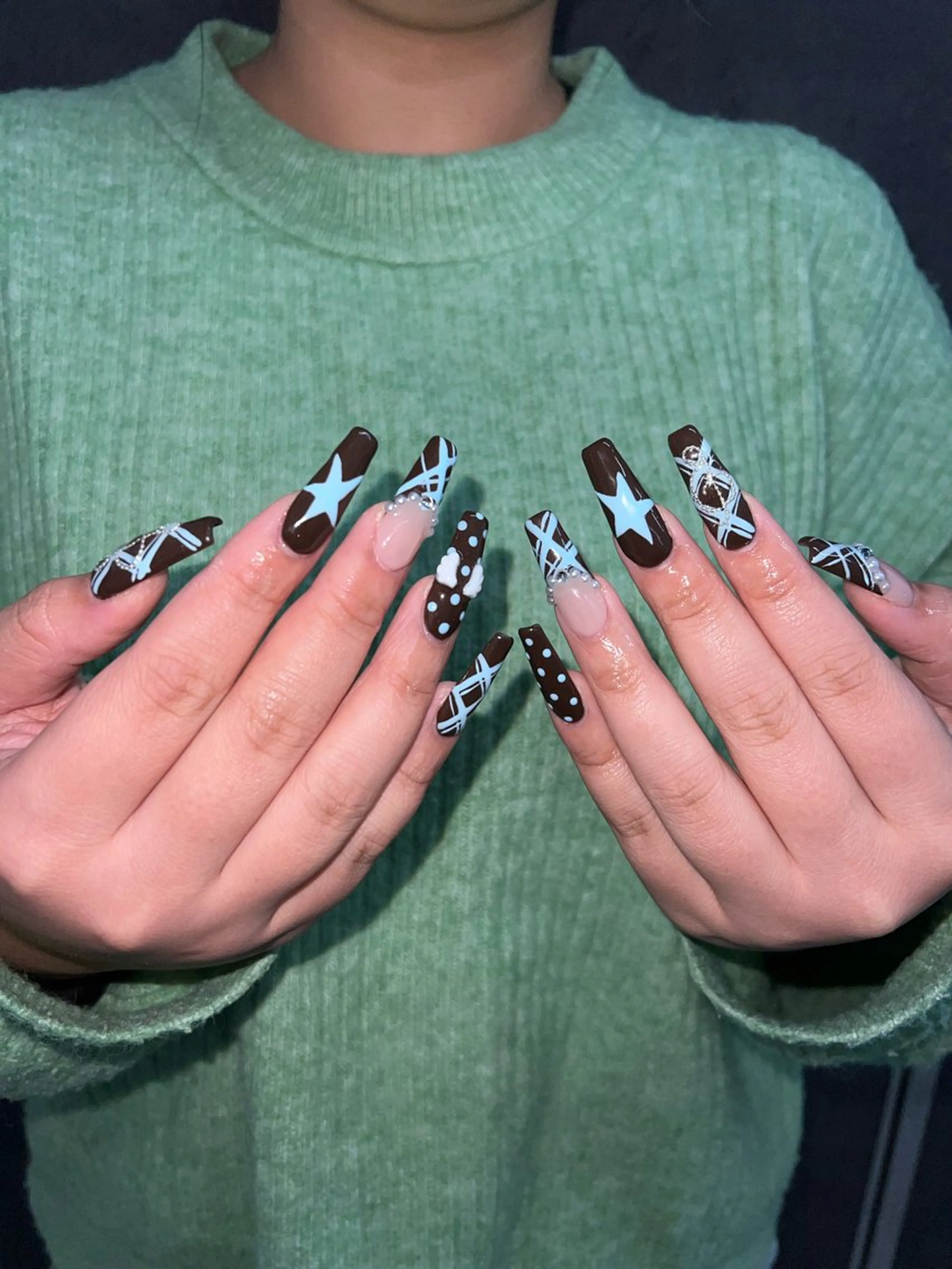 ネイル ハンドネイル ハンドケア 海外ネイル🇺🇸 個性派/YUUKAのネイルデザイン