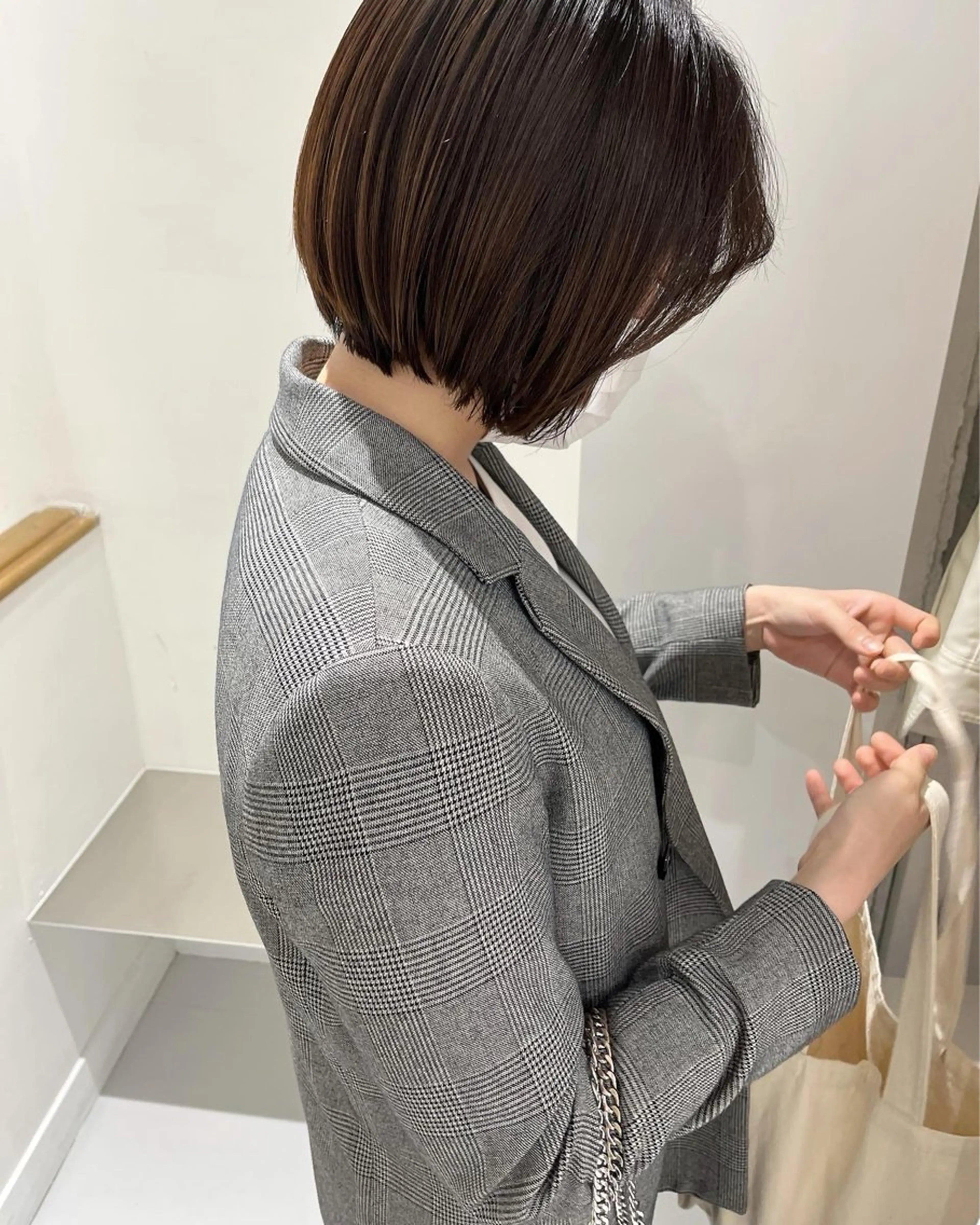 ショート ボブ 伊藤 由季のヘアスタイル