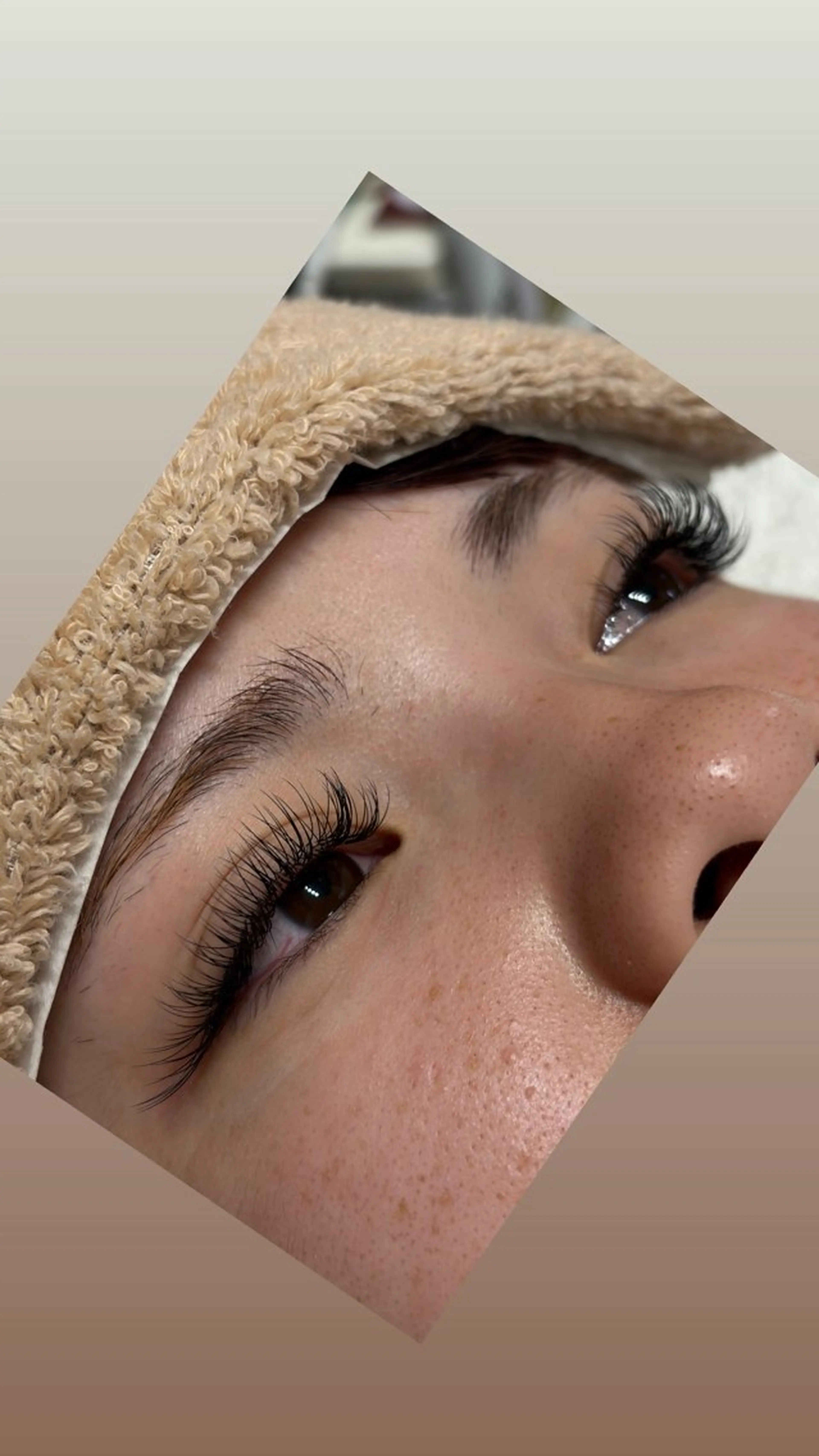 マツエク付け放題の写真