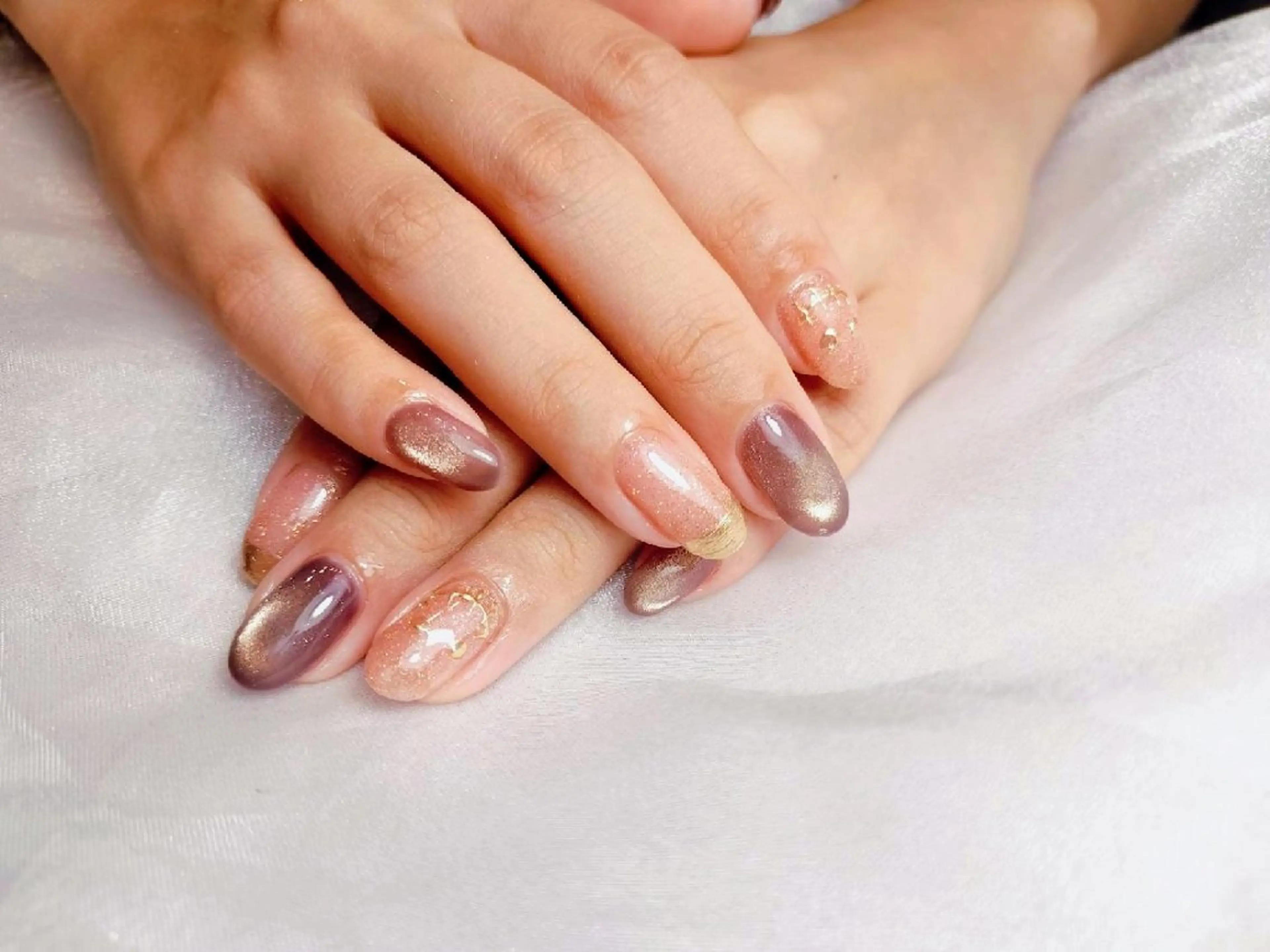 ネイル ハンドネイル 三田 帆乃佳のネイルデザイン