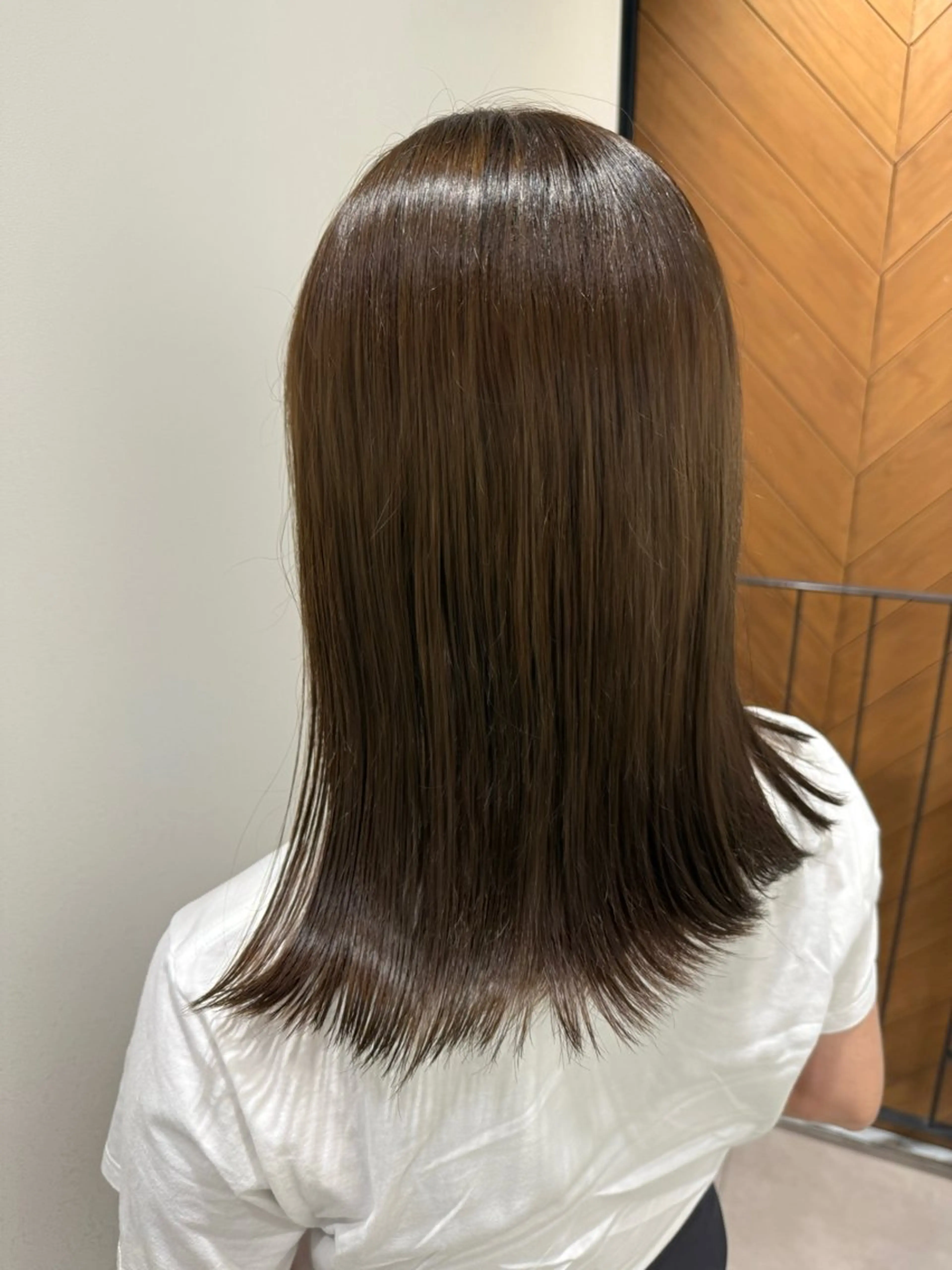 カラー ヘアカラー トリートメント 艶カラー/美髪/ 【lyann】ゆきののヘアスタイル