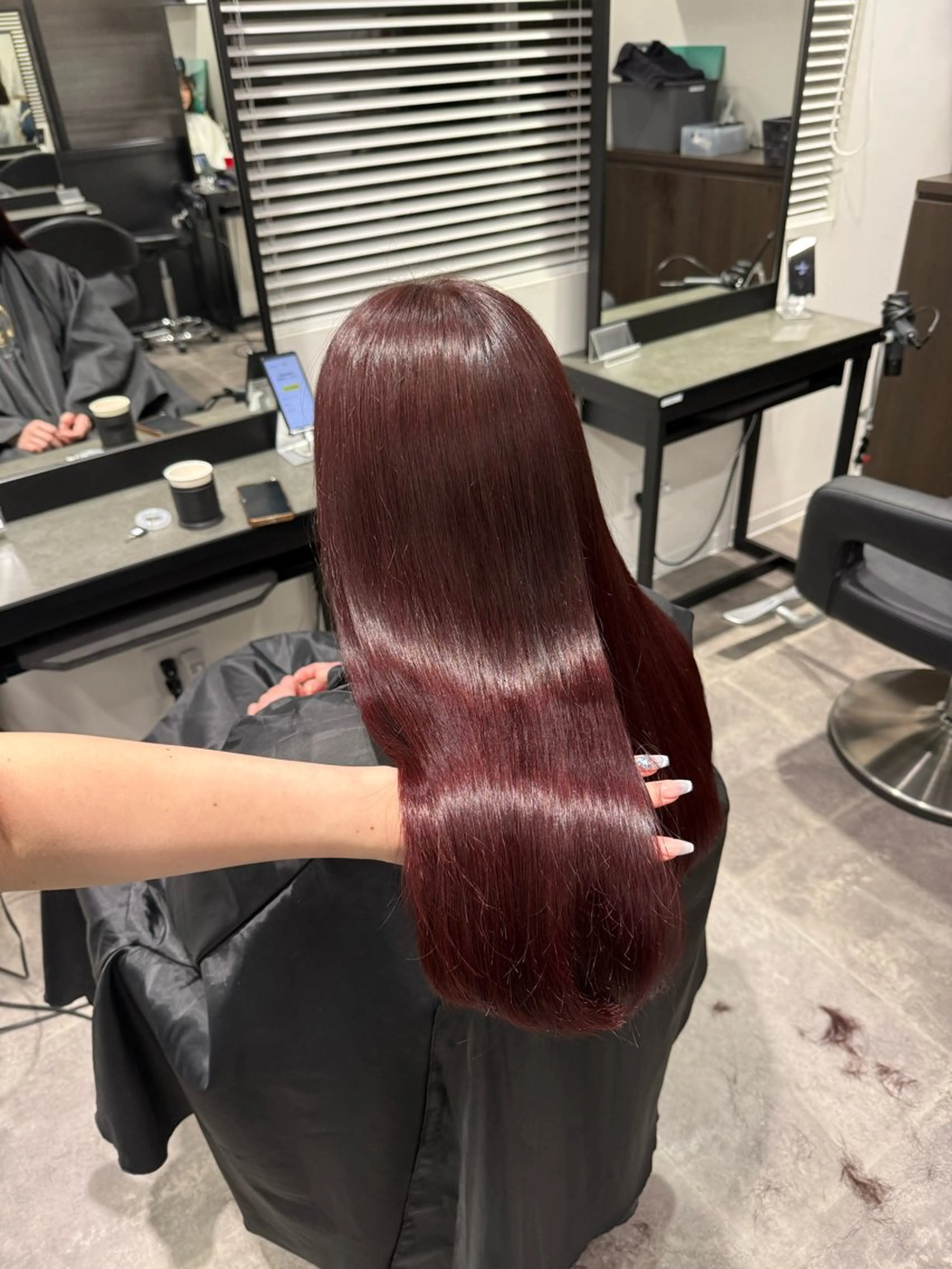 ロング カラー ヘアアレンジ ヘアカラー トリートメント ヘアセット 💗横浜美容室 💗HARUNAのヘアスタイル