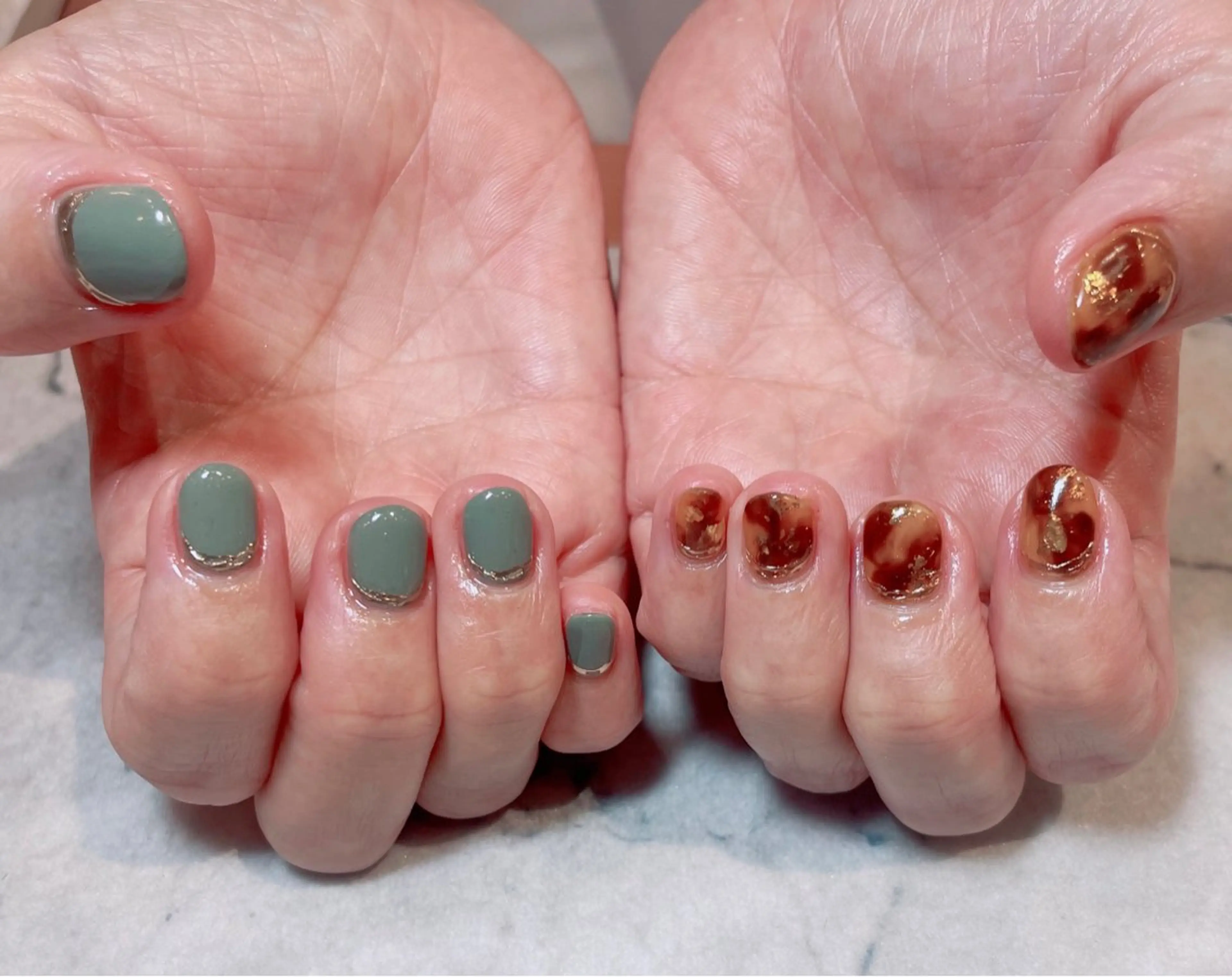 ネイル ハンドネイル 奥田 加奈子のネイルデザイン