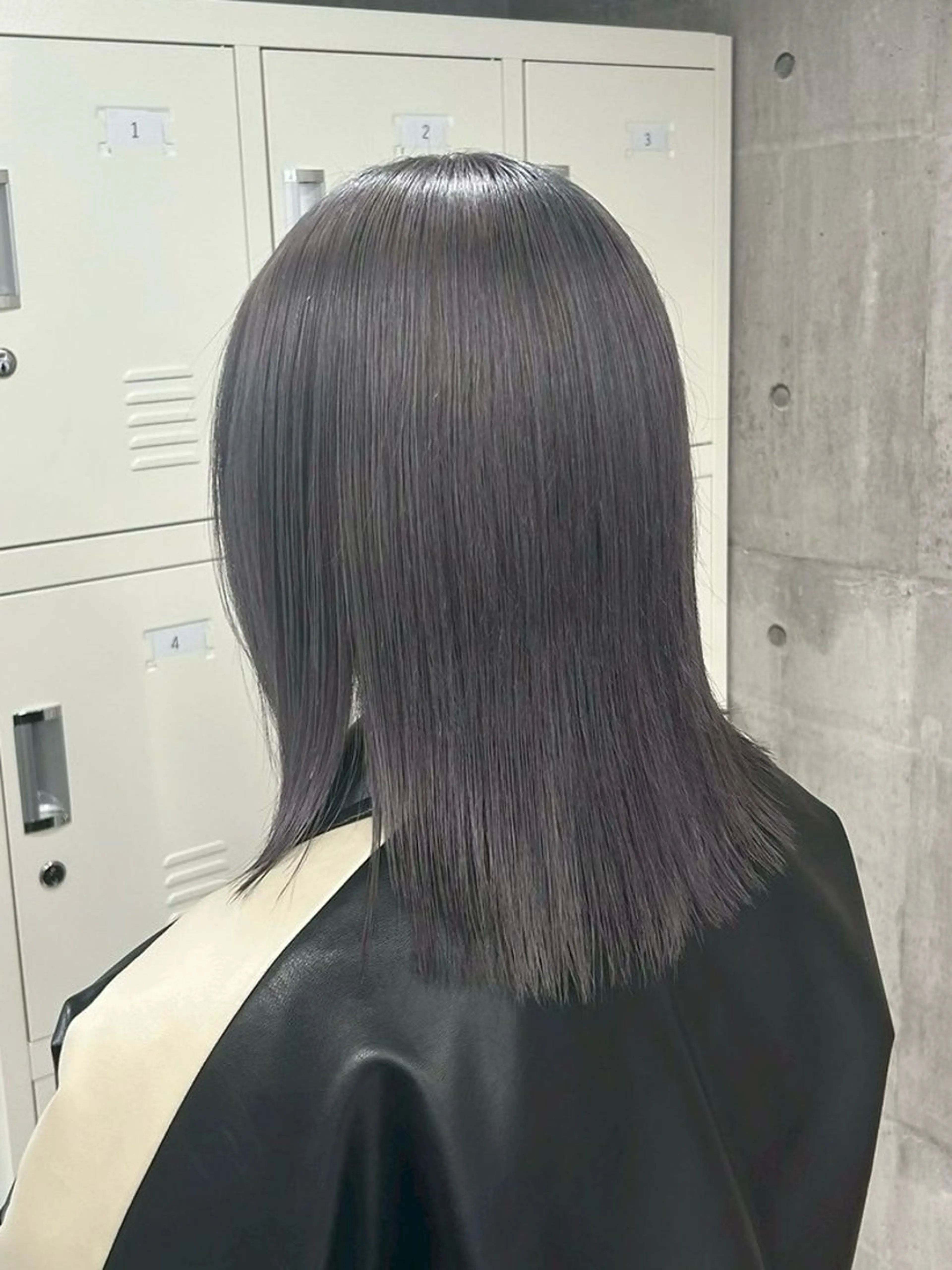 ミディアム カラー パーマ ヘアアレンジ メンズ キッズ ヘアカラー トリートメント レイヤー×ハイトーン / mihana🪐のヘアスタイル