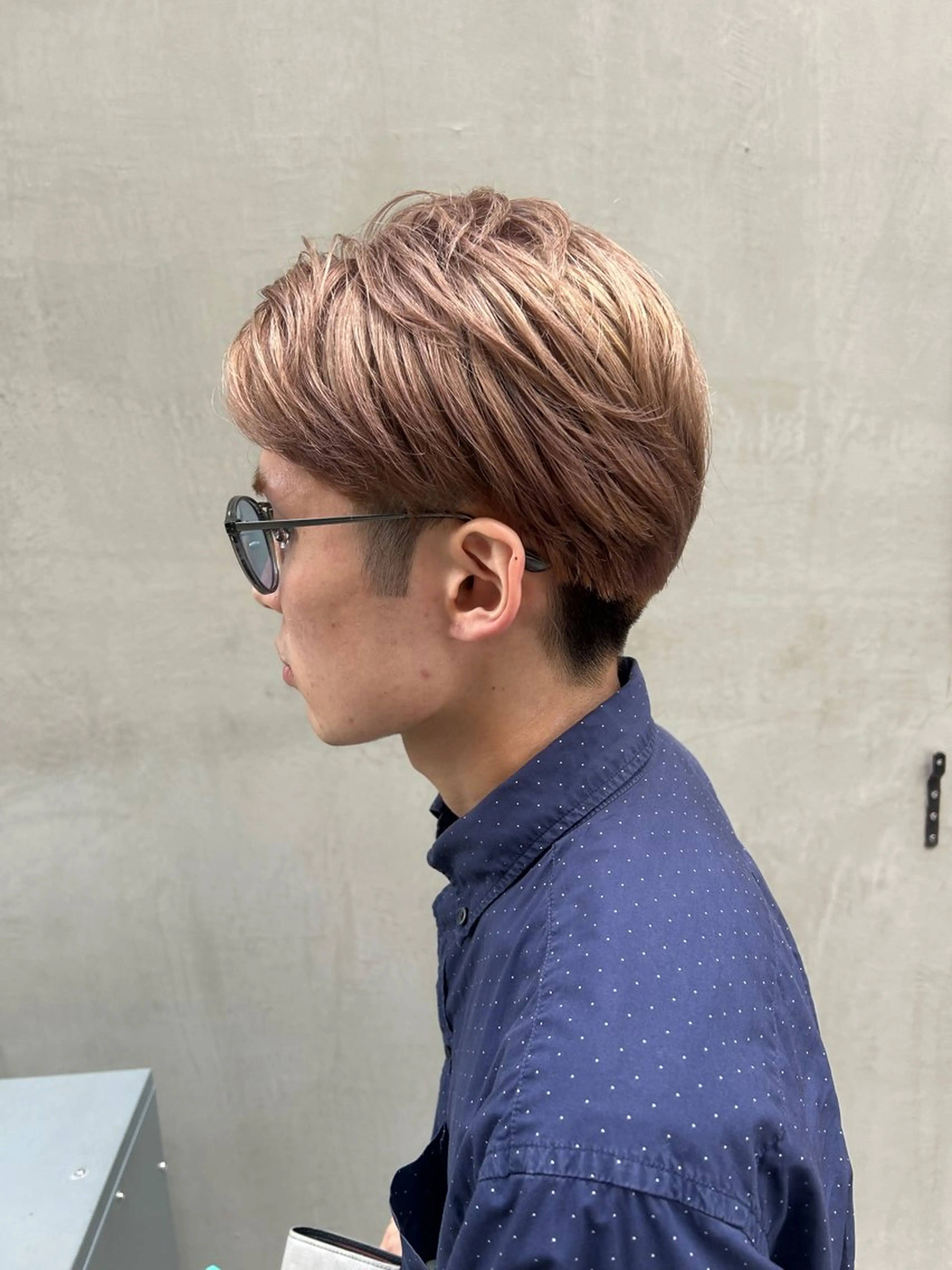 カラー tokute 片岡心🐥のヘアスタイル