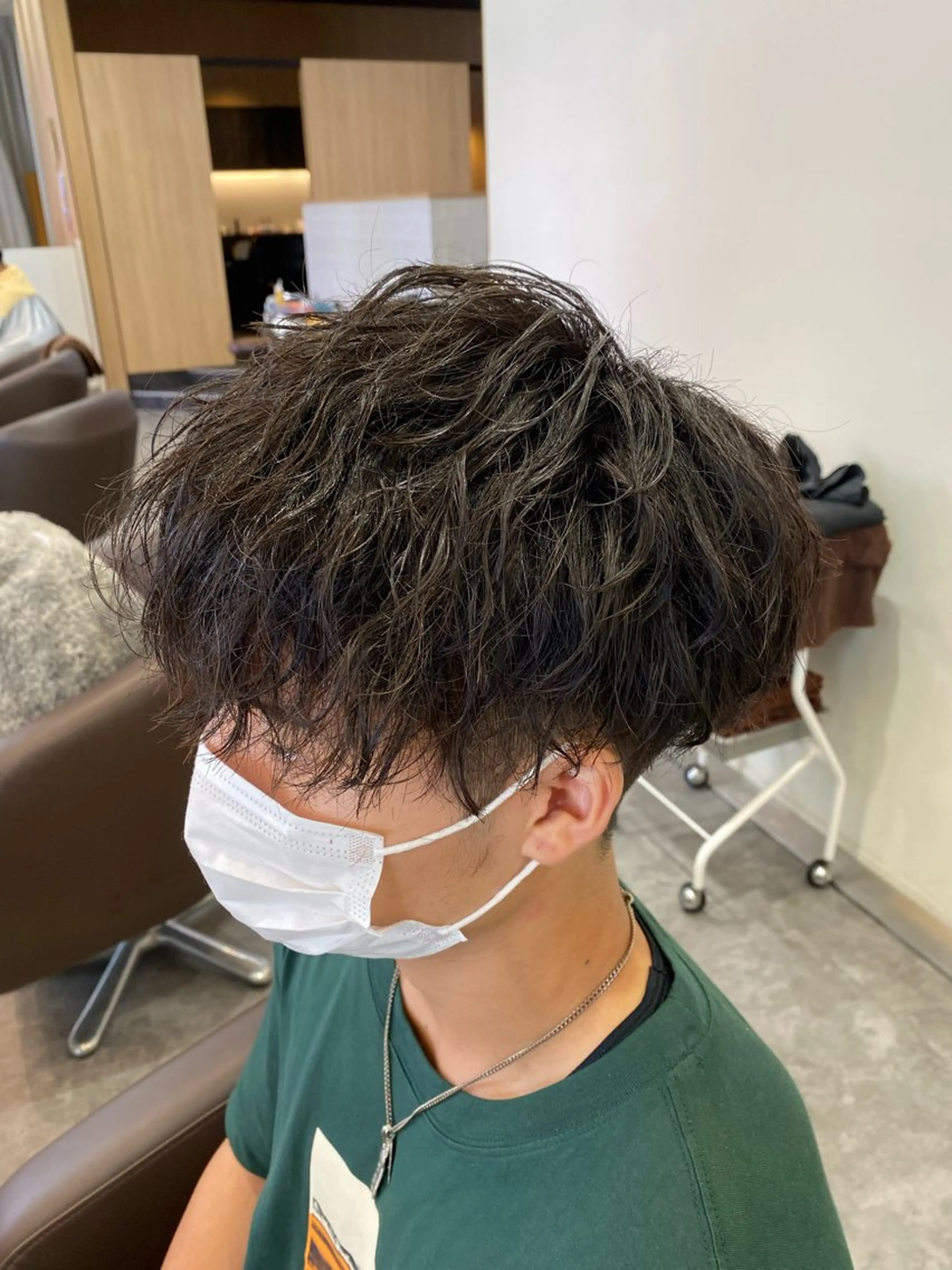 パーマ メンズ メンズ特化LIBER 石川玲央のヘアスタイル