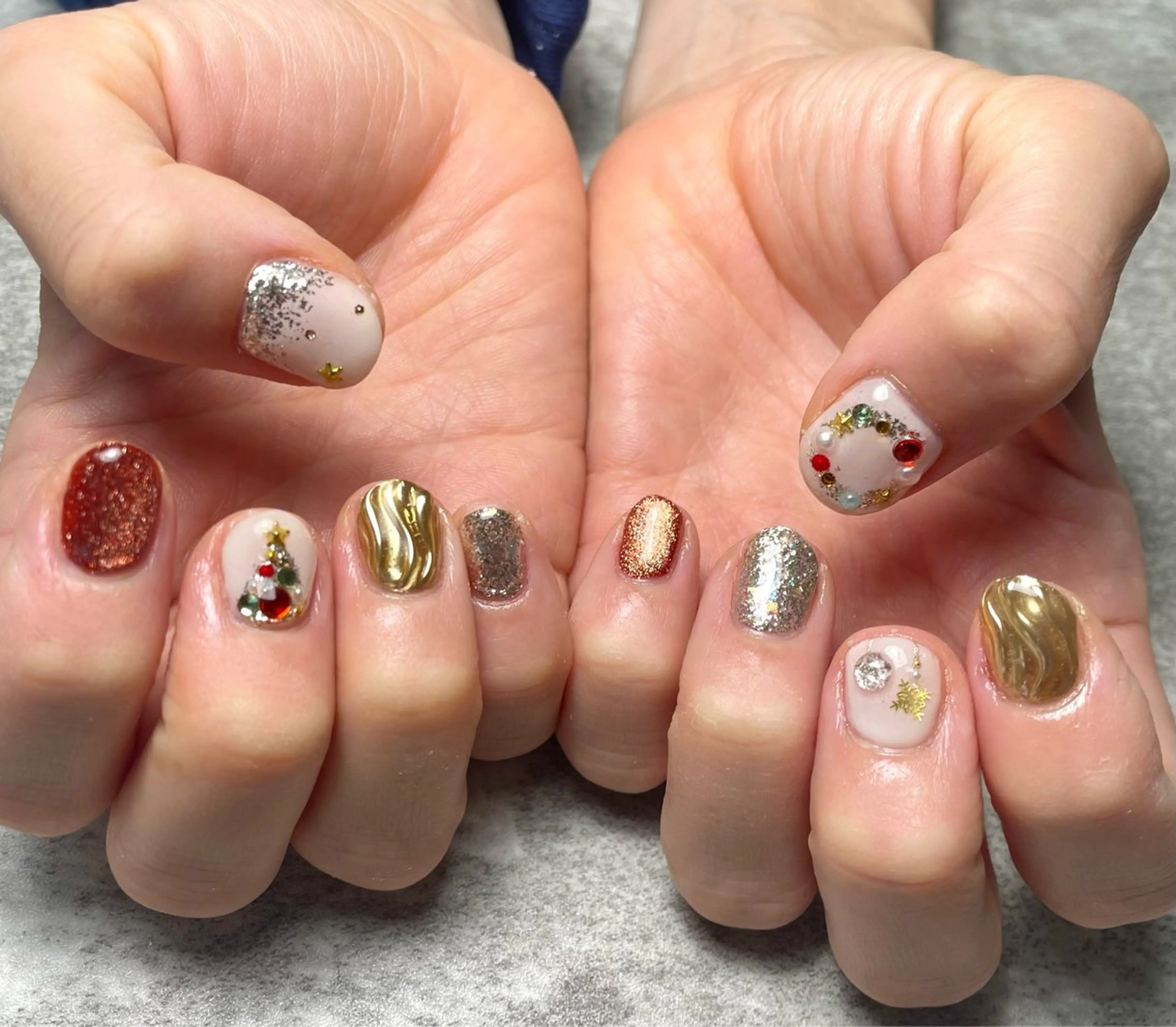 ネイル アートネイル 持ち込み RISA joie nailのネイルデザイン