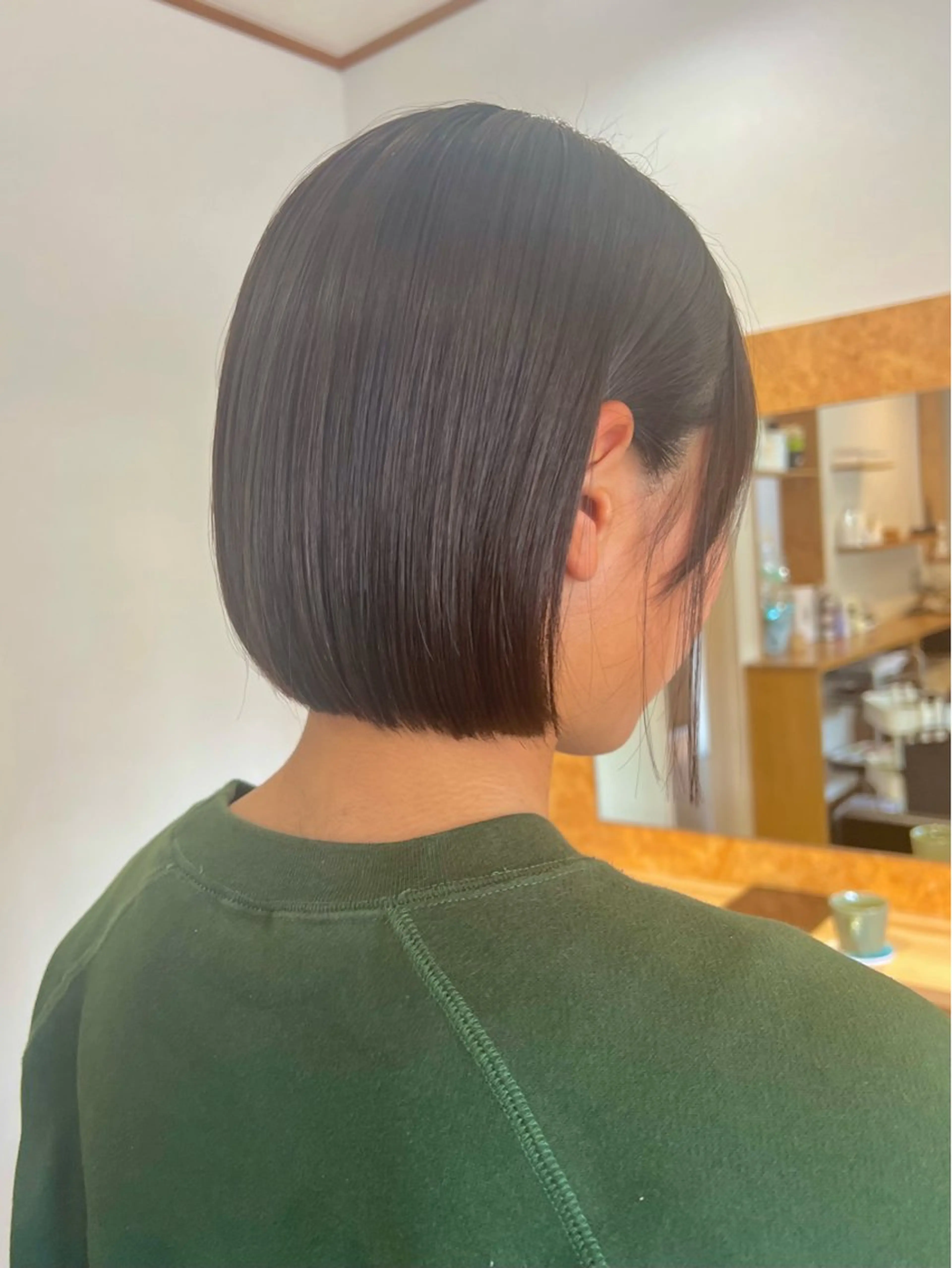 カット+縮毛矯正+2stepトリートメントの写真