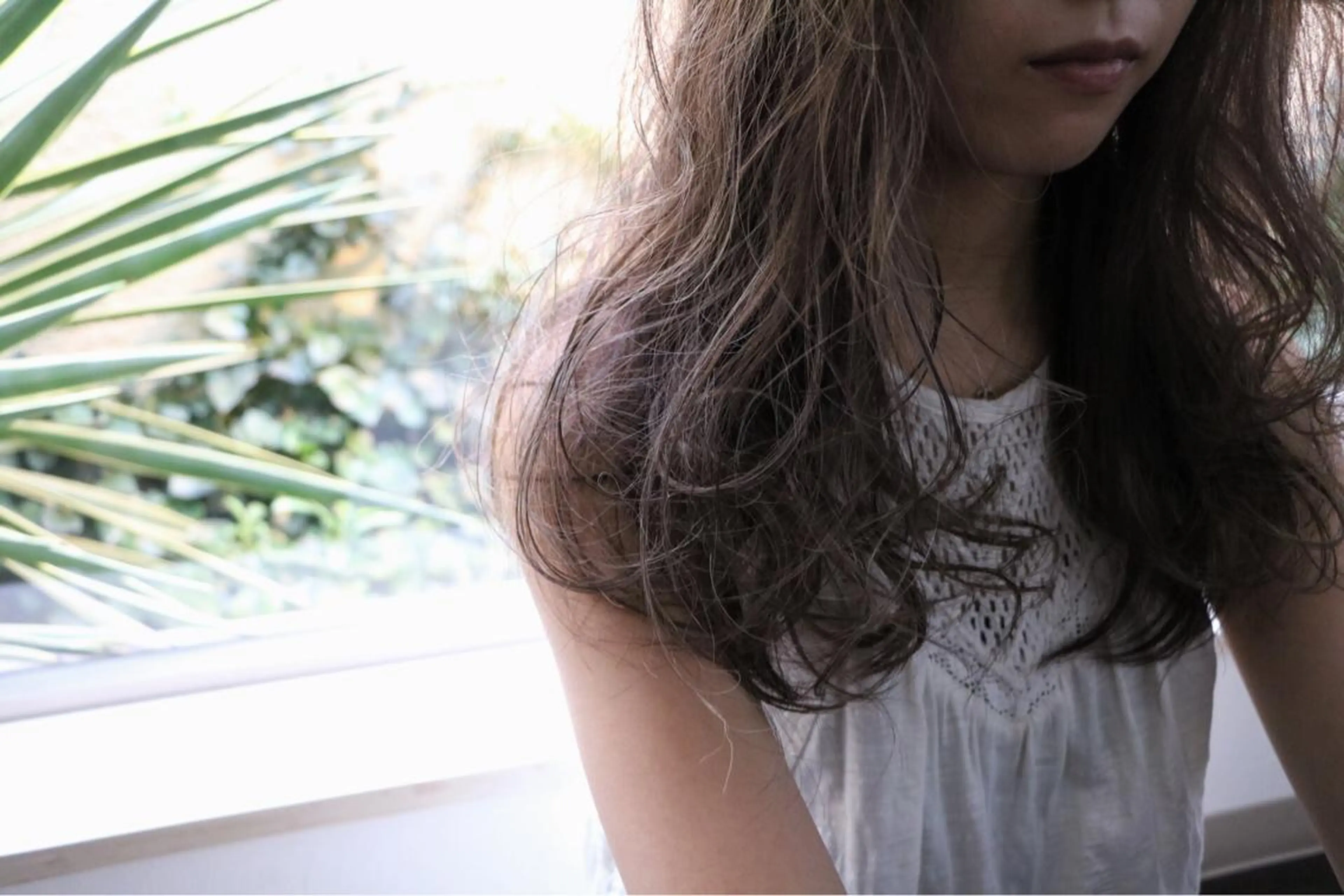 ロング カラー ブルーカラー ブルージュ 外国人風カラー soins de   MaLily所属・soins de MaLilyのヘアスタイル