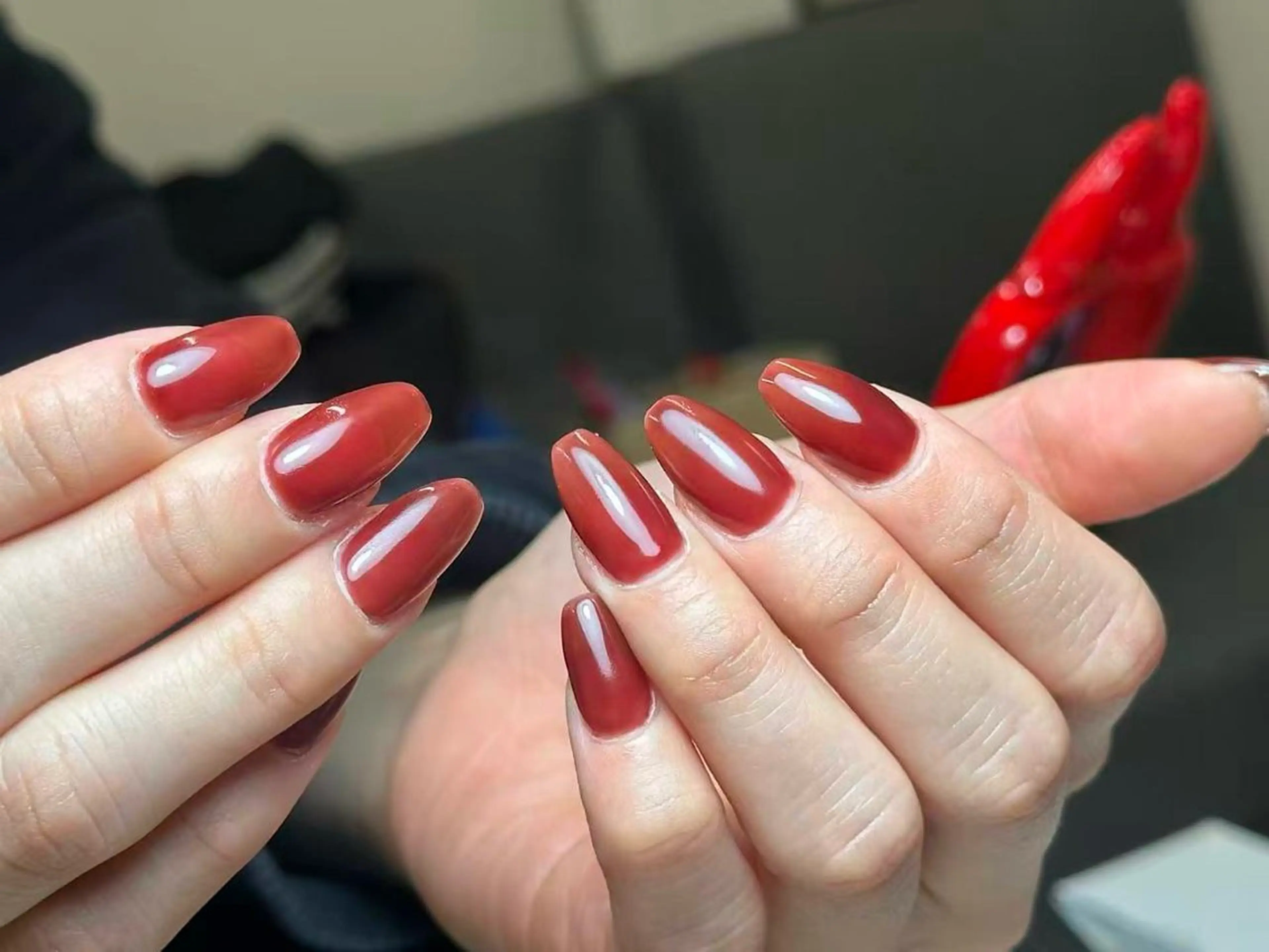 ネイル アートネイル 韓国ネイル 持ち込み ニュアンスネイル ワンカラーネイル イブ ネイリのネイルデザイン