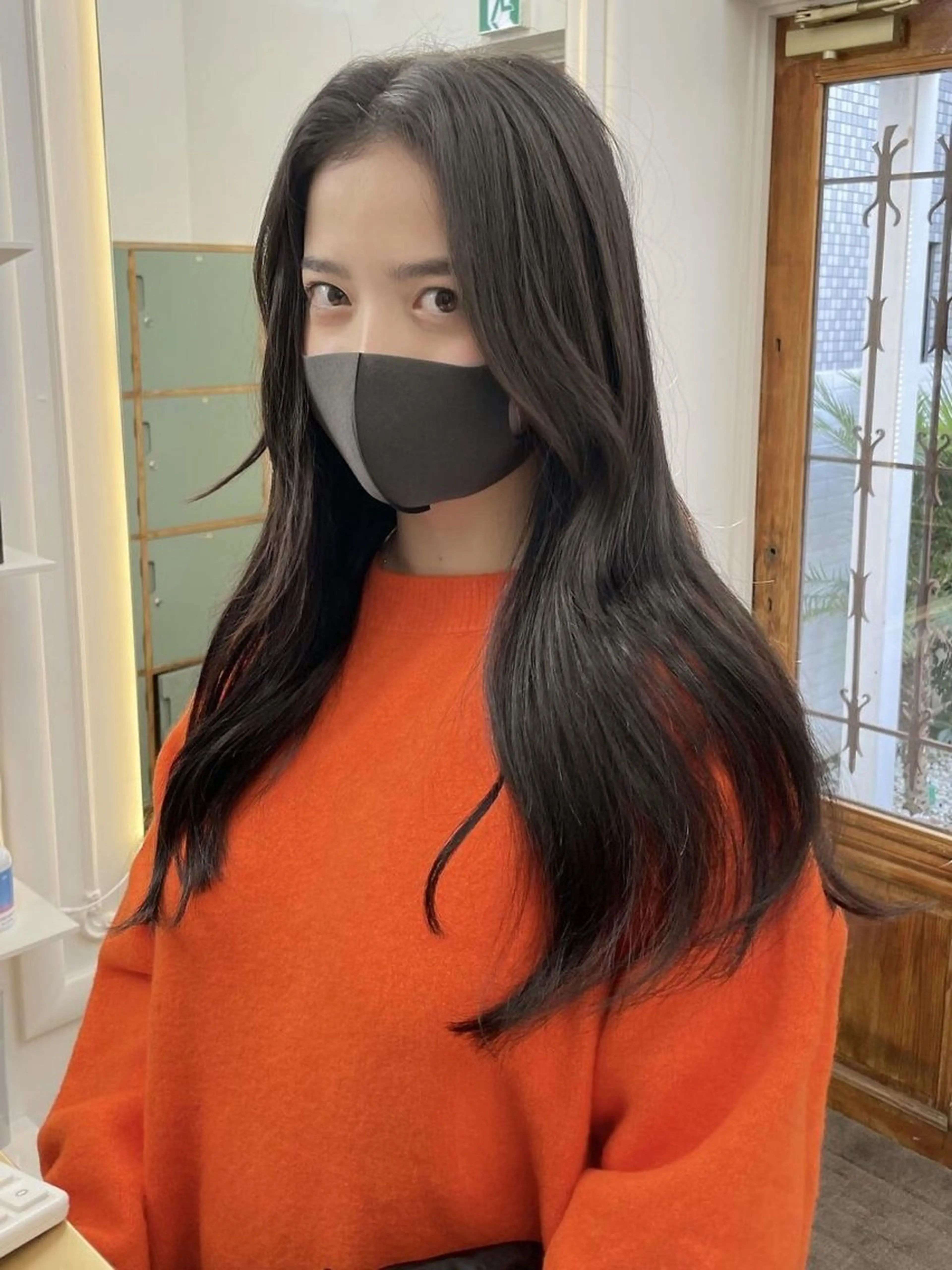 ロング シールエクステ ボブ エクステ ロング 吉村 憂々のヘアスタイル