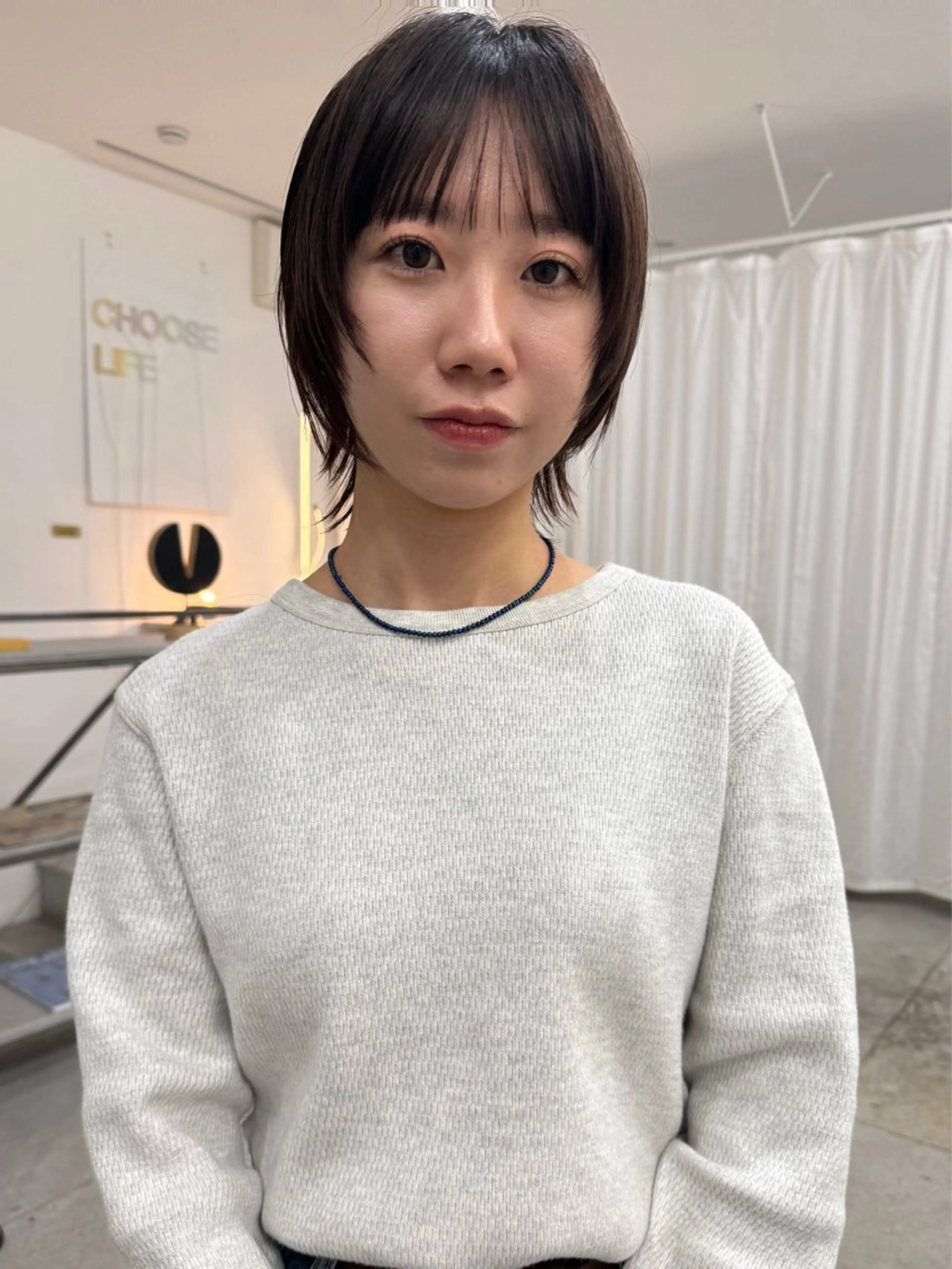 ショート イシイ モエカのヘアスタイル