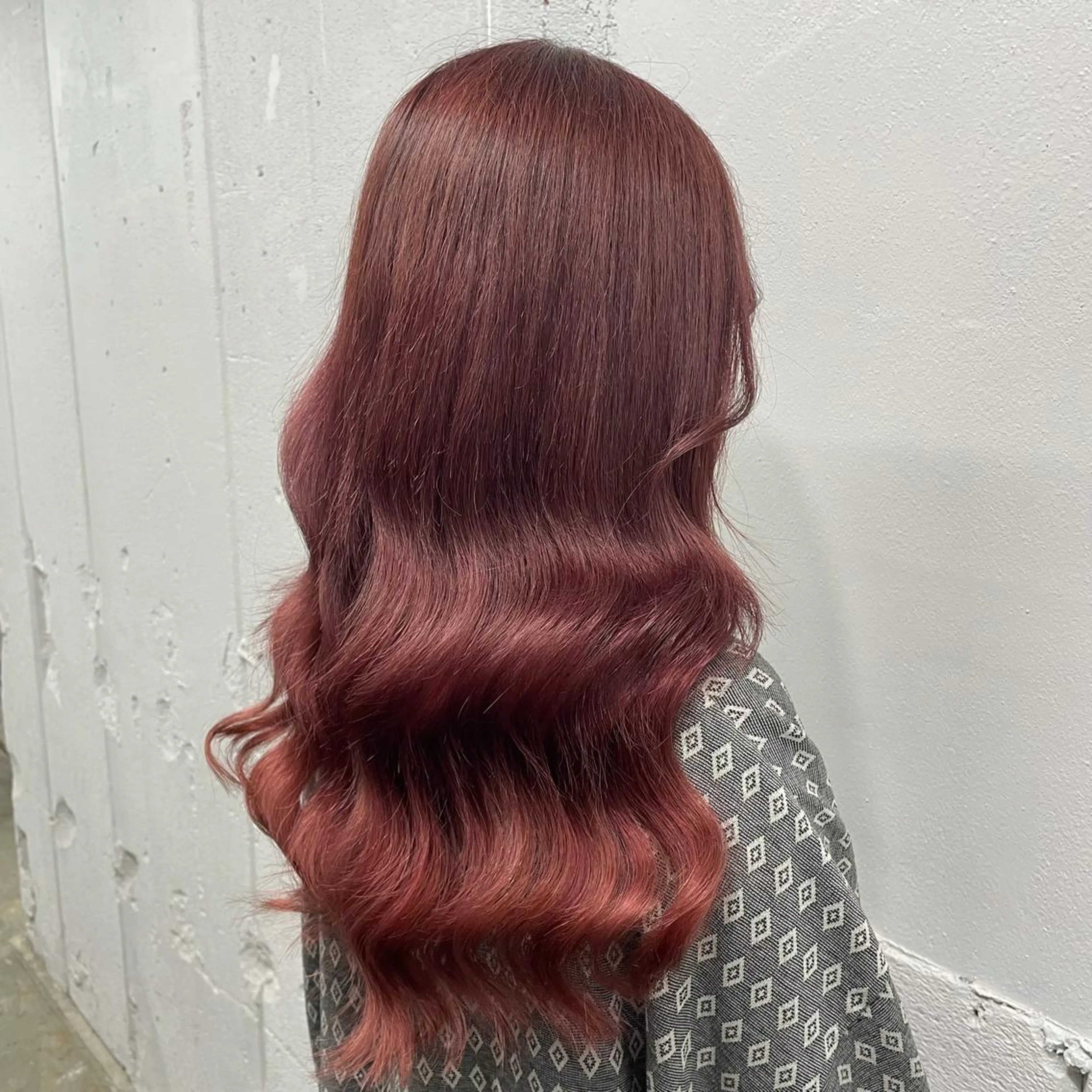 ロング カラー シールエクステ バレイヤージュ ミストバング ダブルカラー  フェイスフレーミング ヘアカラー エクステ 🧡艶髪ちゅるん髪 🫧🧡YUKI❄️のヘアスタイル