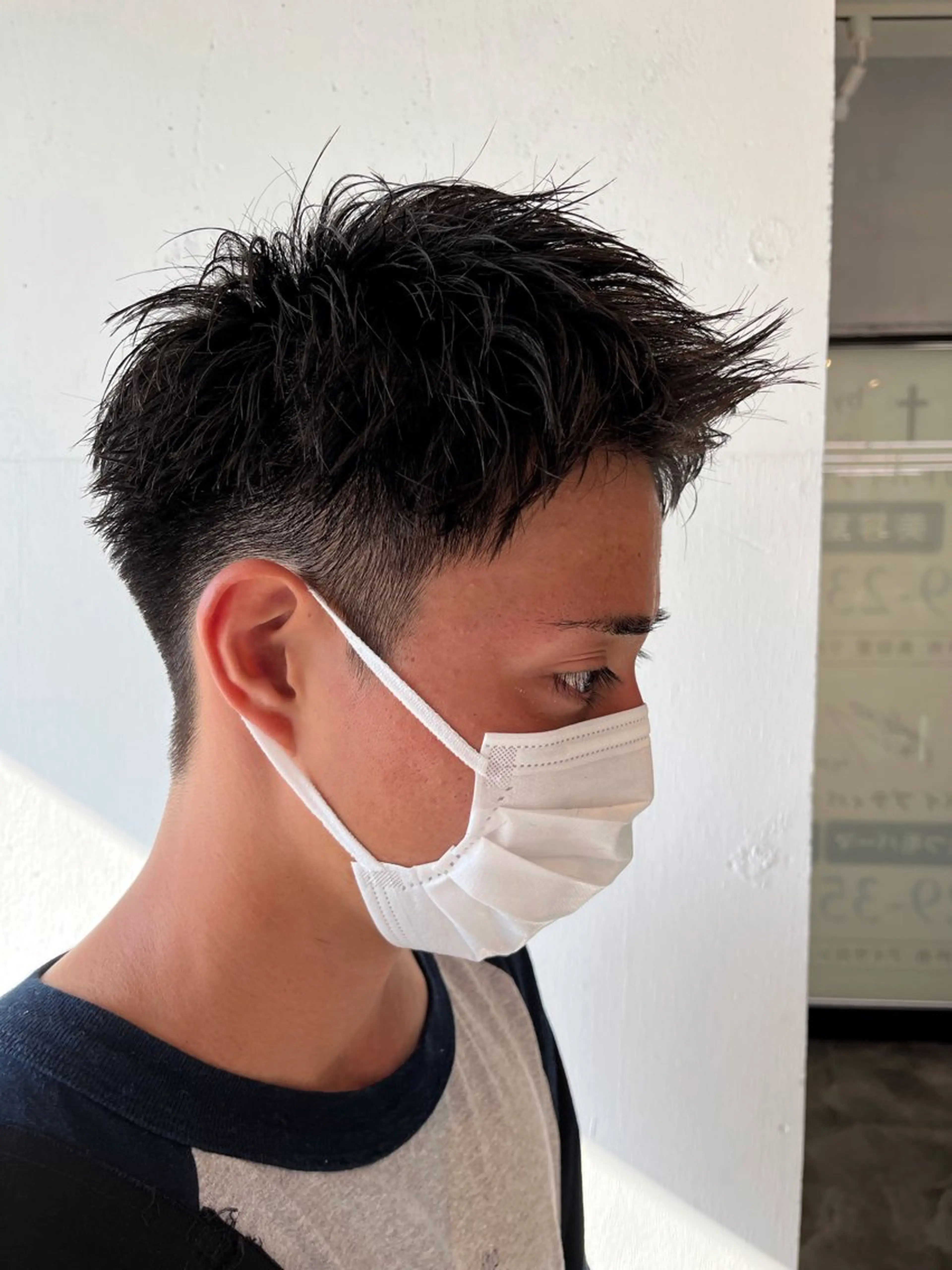 メンズ カット ⚡️メンズ/波巻き/ 片岡篤宣/水戸⚡️のヘアスタイル