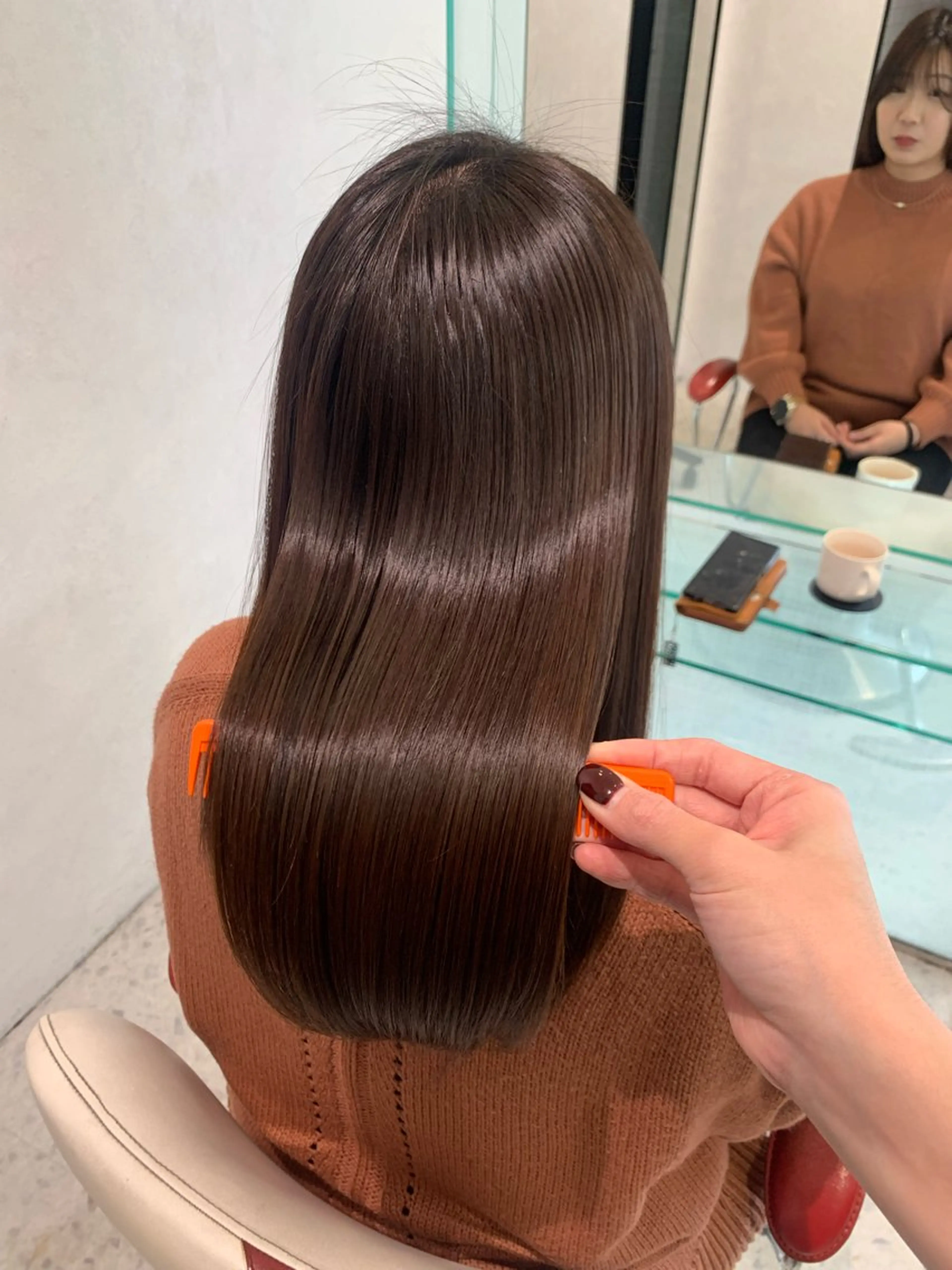 トリートメント 恒川 ひなたのヘアスタイル