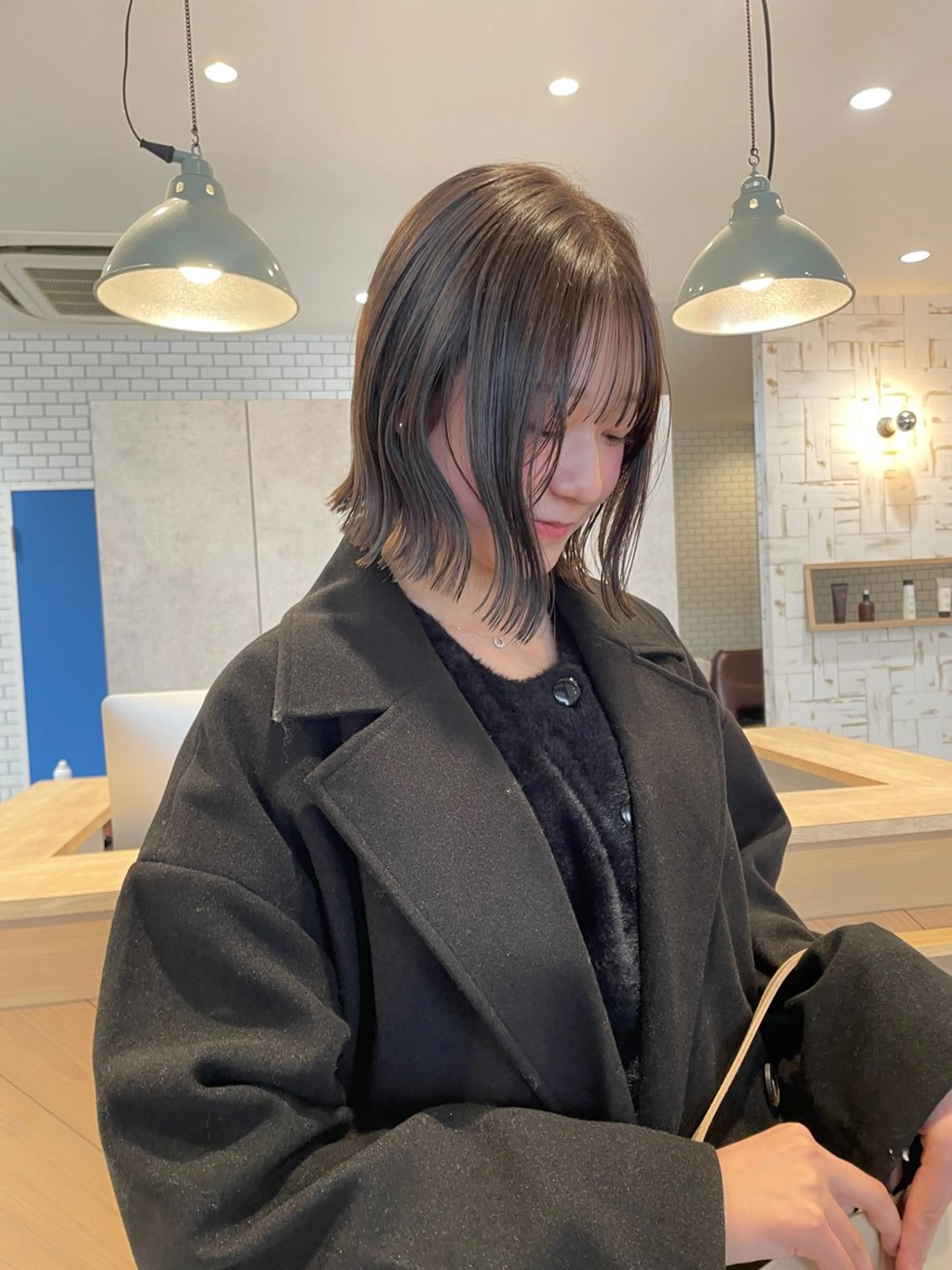 ショート 🌵ボブ/切りっぱな し/ショート藤長芽生のヘアスタイル