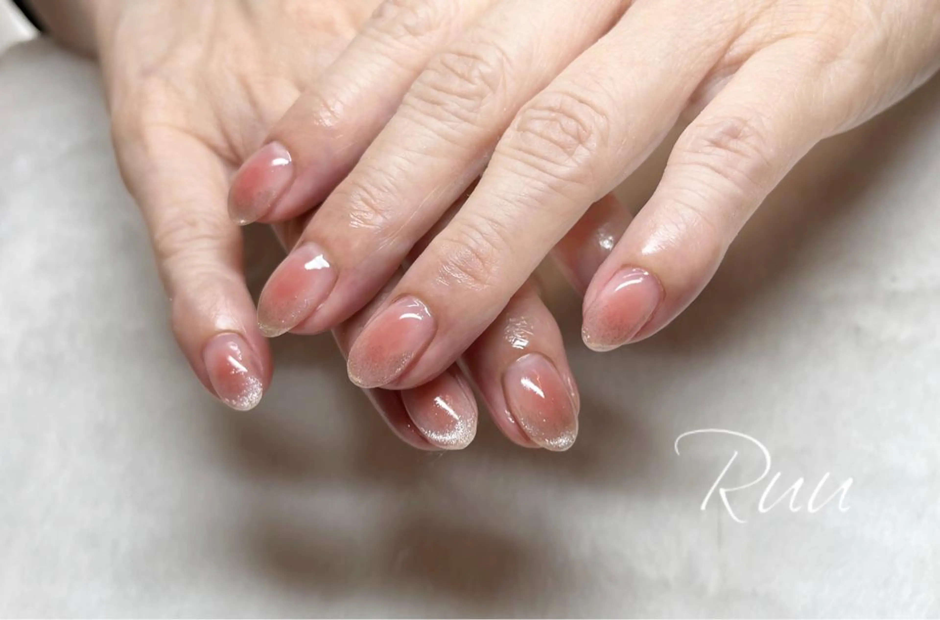 ネイル アートネイル フットネイル フレンチネイル キラキラネイル 韓国ネイル Nail salon Ruuのネイルデザイン